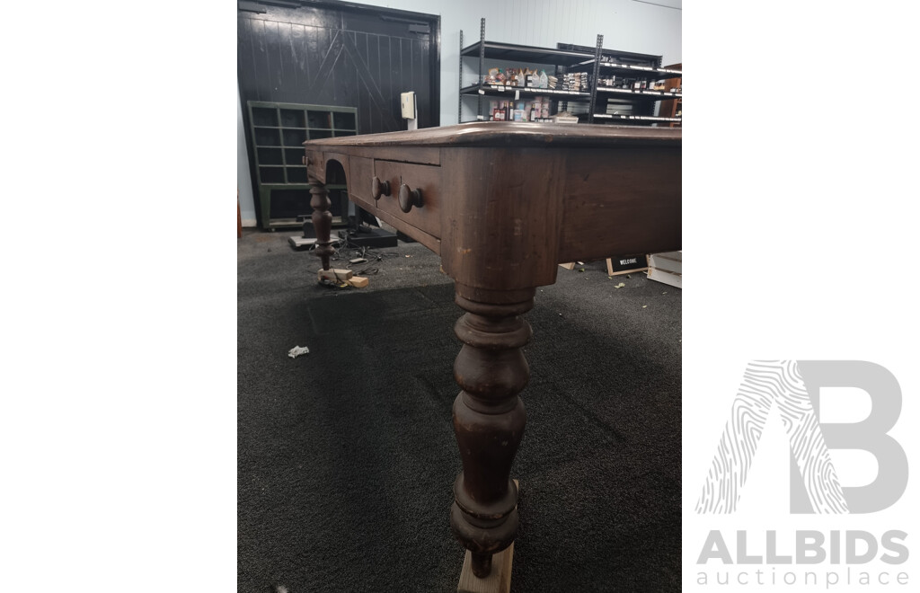 Victorian Cedar Clerks Desk