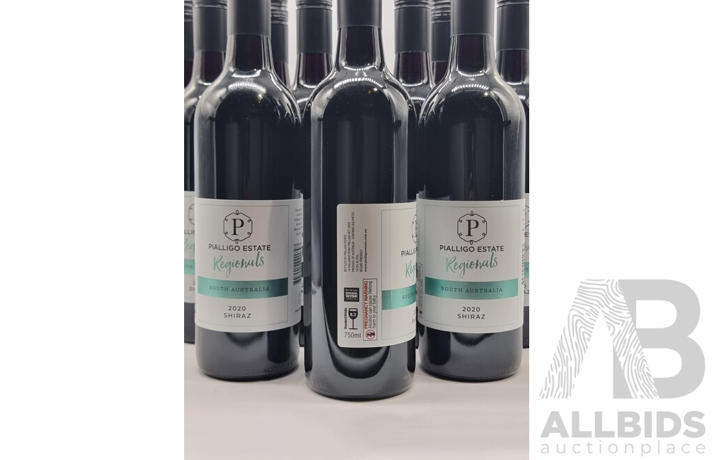 Pialligo Estate South Australian Shiraz 750ml Case of 12