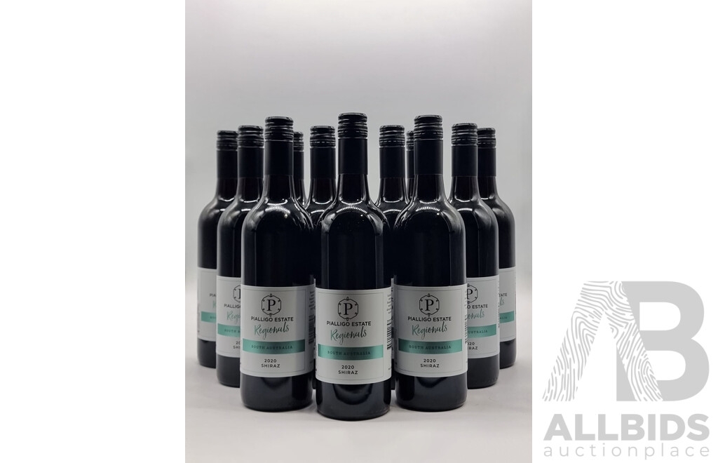 Pialligo Estate South Australian Shiraz 750ml Case of 12