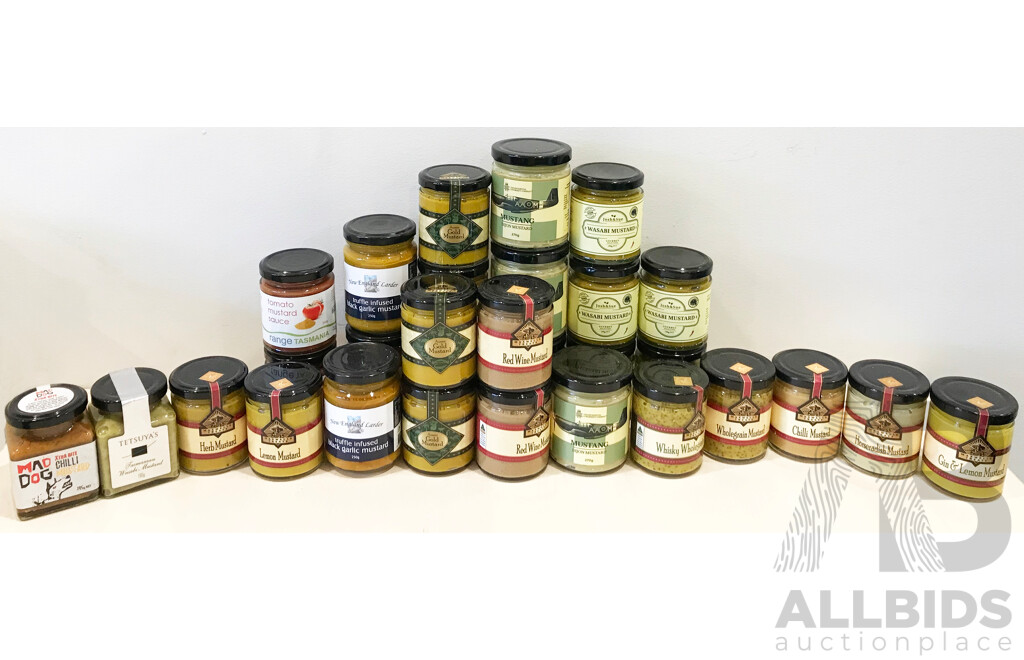Assorted Collection of Mustards - Lot 1515664 | ALLBIDS