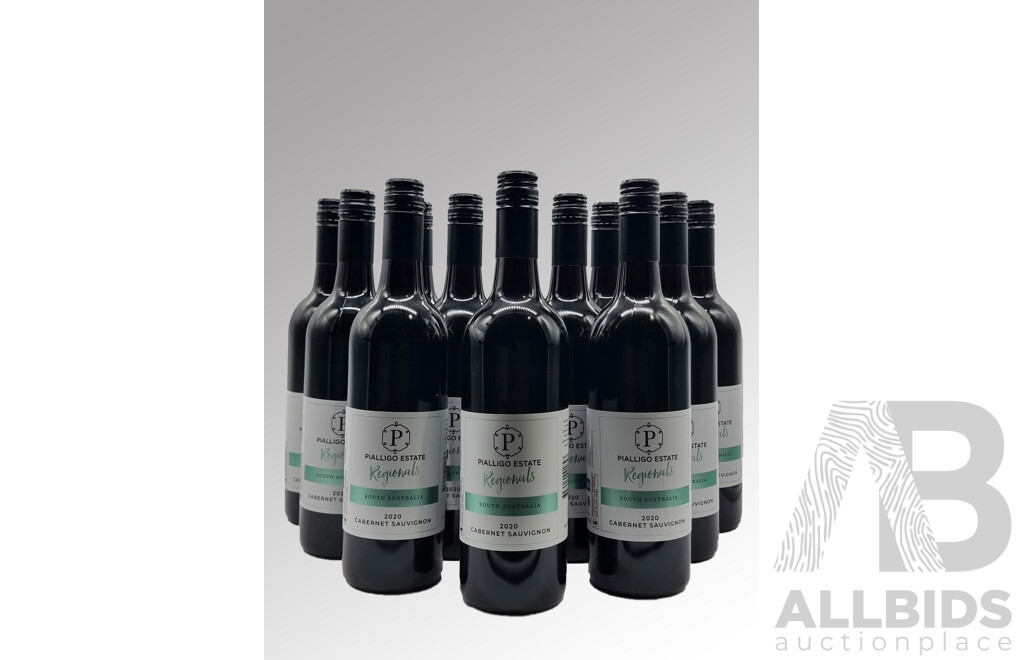 Pialligo Estate Regionals Cabernet Sauvignon 2020 South Australia - Case of 12
