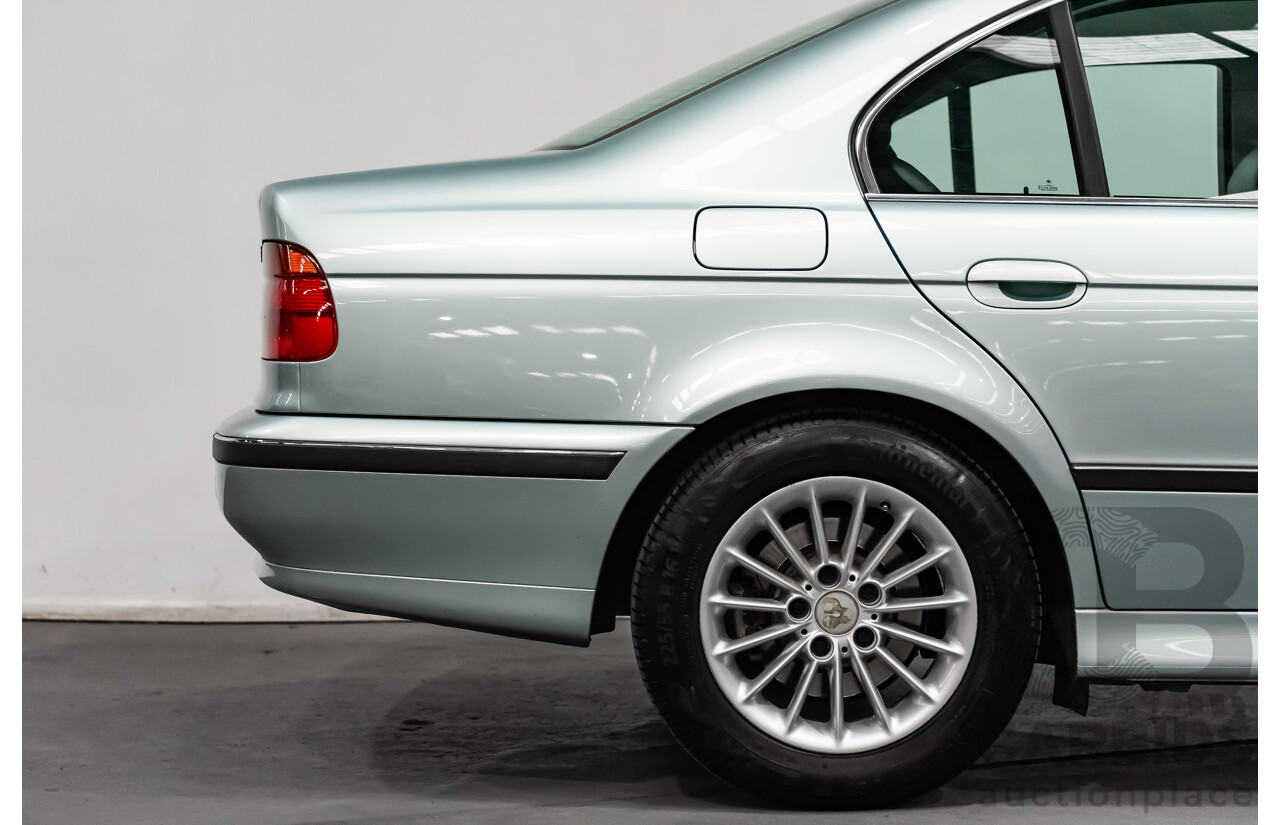 7/1999 BMW 528i E39 4d Sedan Glacier Green 2.8L