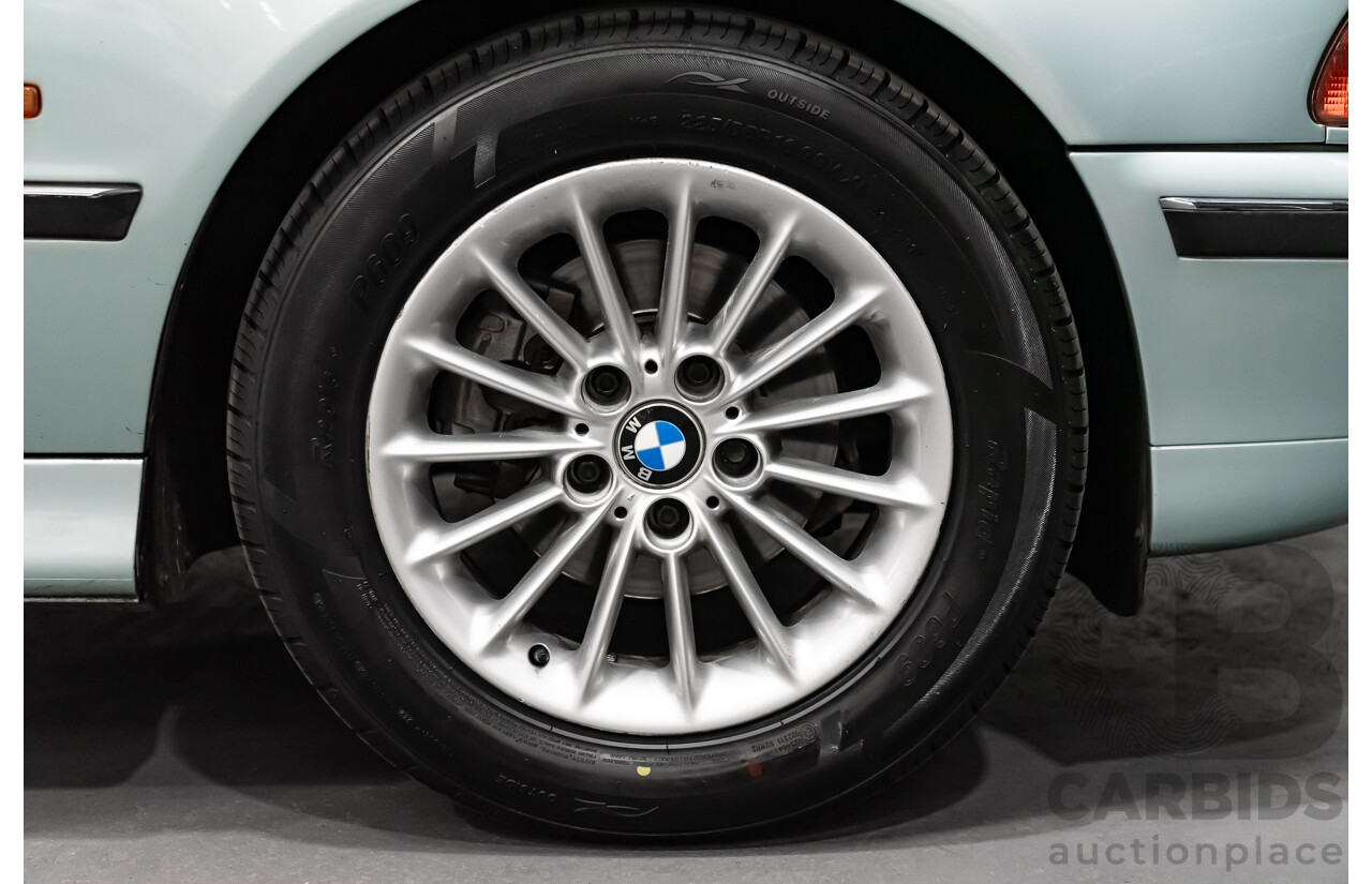 7/1999 BMW 528i E39 4d Sedan Glacier Green 2.8L