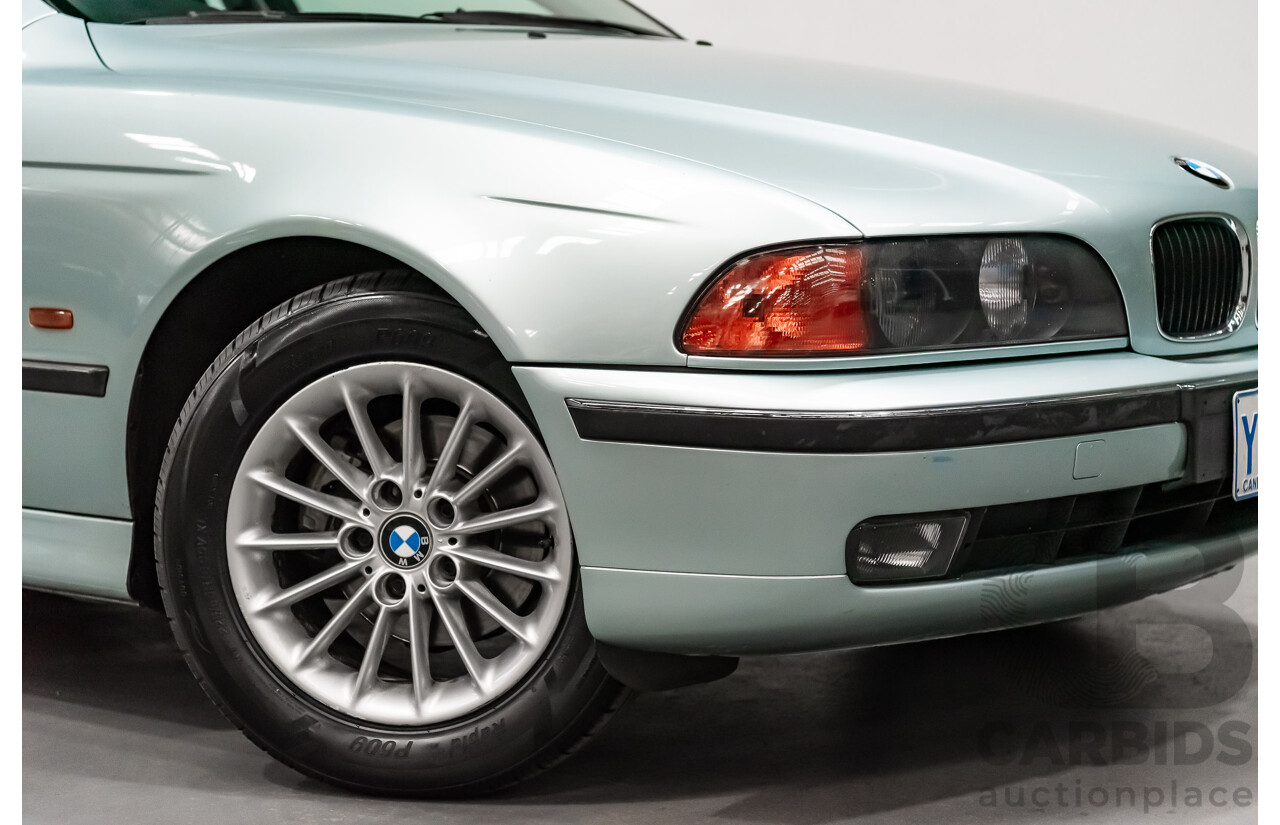 7/1999 BMW 528i E39 4d Sedan Glacier Green 2.8L