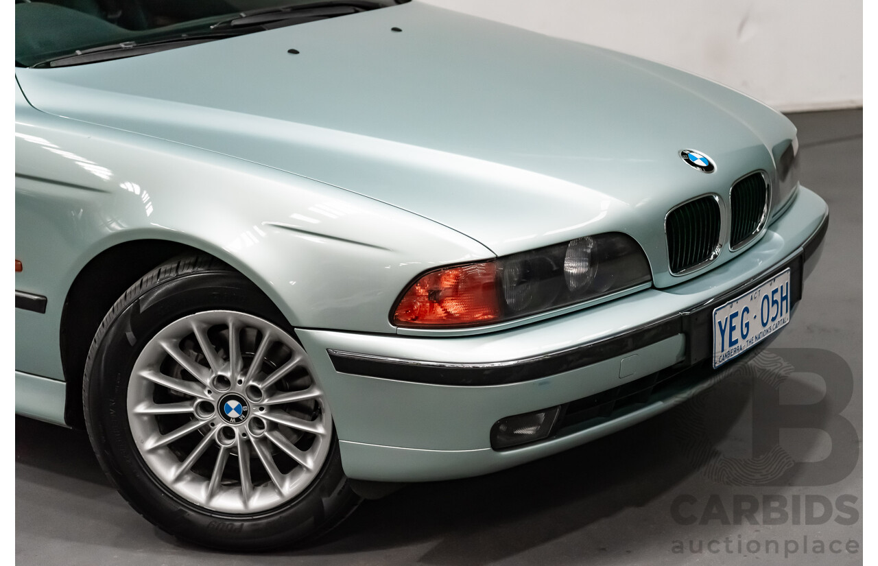 7/1999 BMW 528i E39 4d Sedan Glacier Green 2.8L