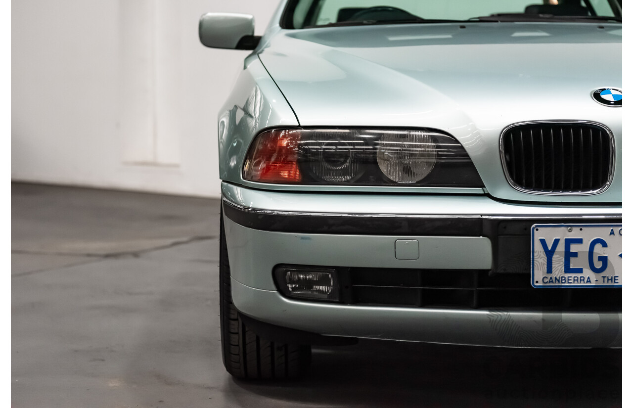 7/1999 BMW 528i E39 4d Sedan Glacier Green 2.8L