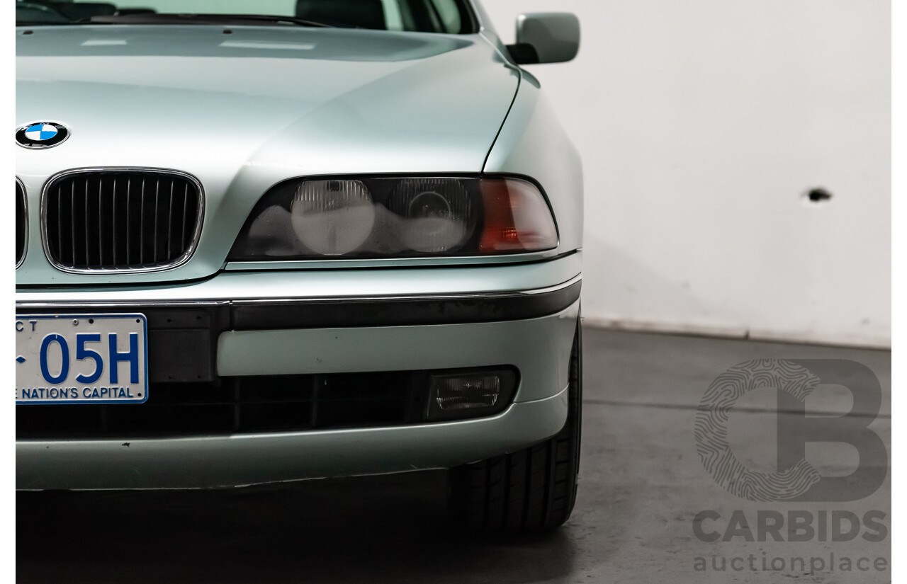 7/1999 BMW 528i E39 4d Sedan Glacier Green 2.8L