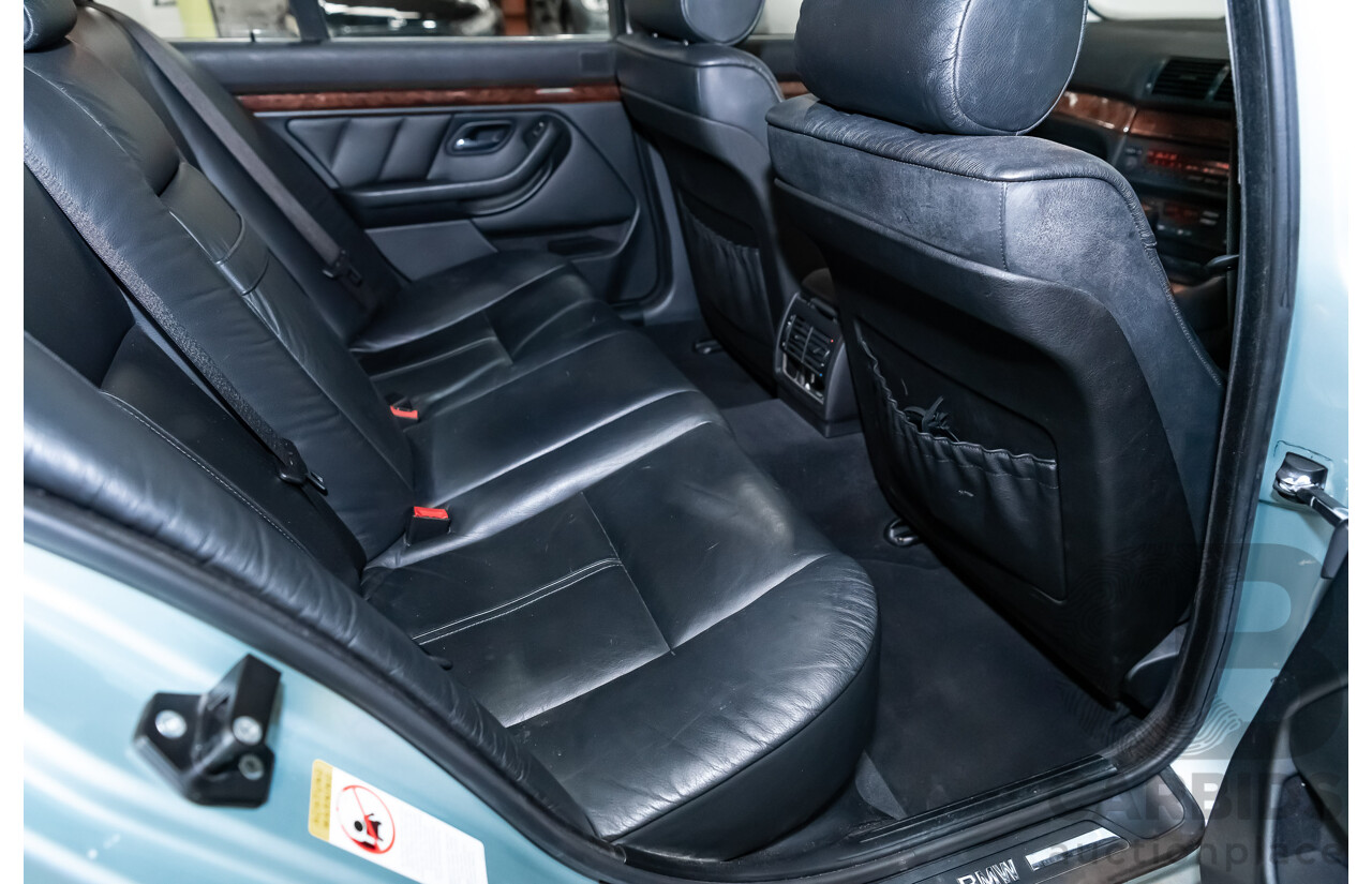 7/1999 BMW 528i E39 4d Sedan Glacier Green 2.8L