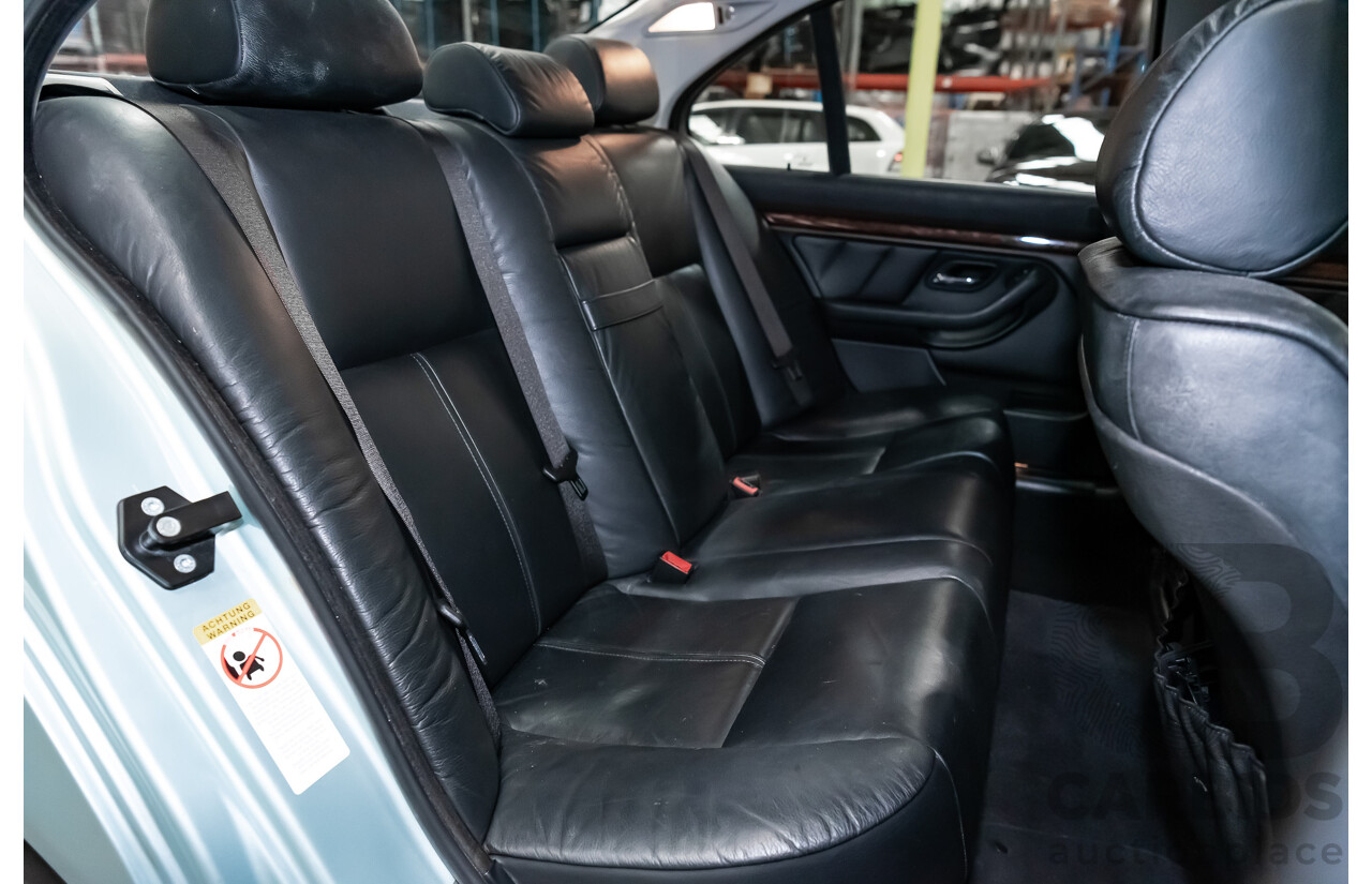 7/1999 BMW 528i E39 4d Sedan Glacier Green 2.8L