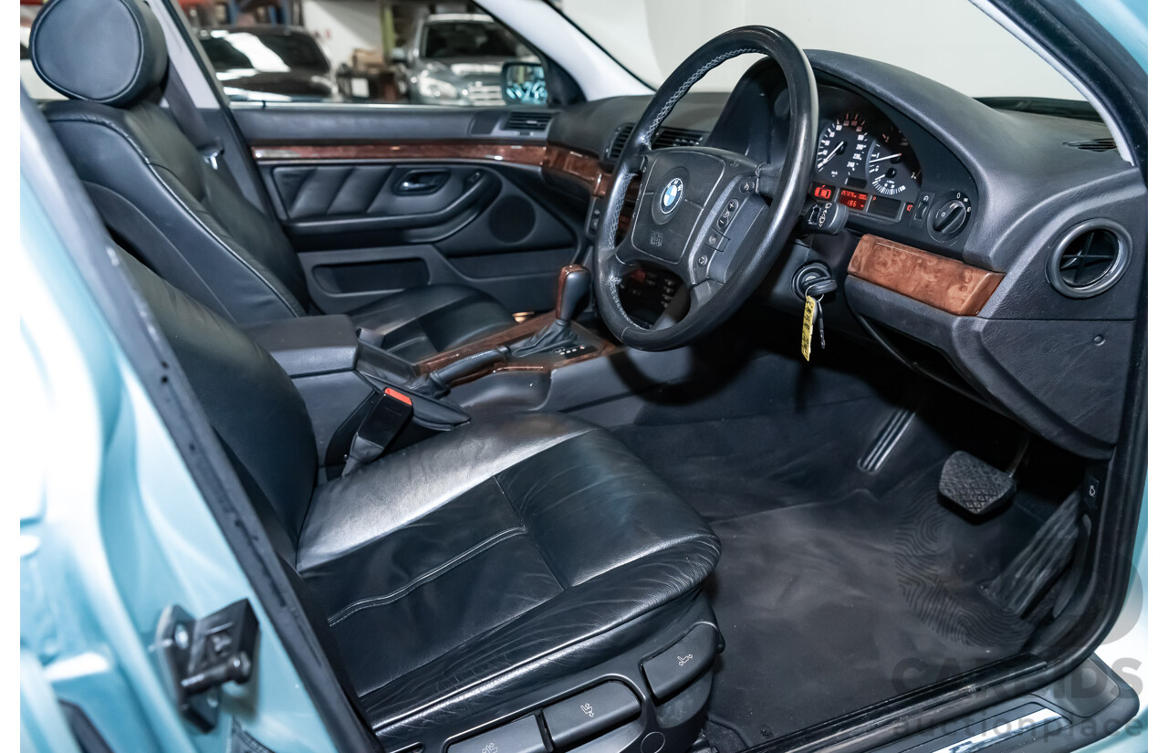 7/1999 BMW 528i E39 4d Sedan Glacier Green 2.8L