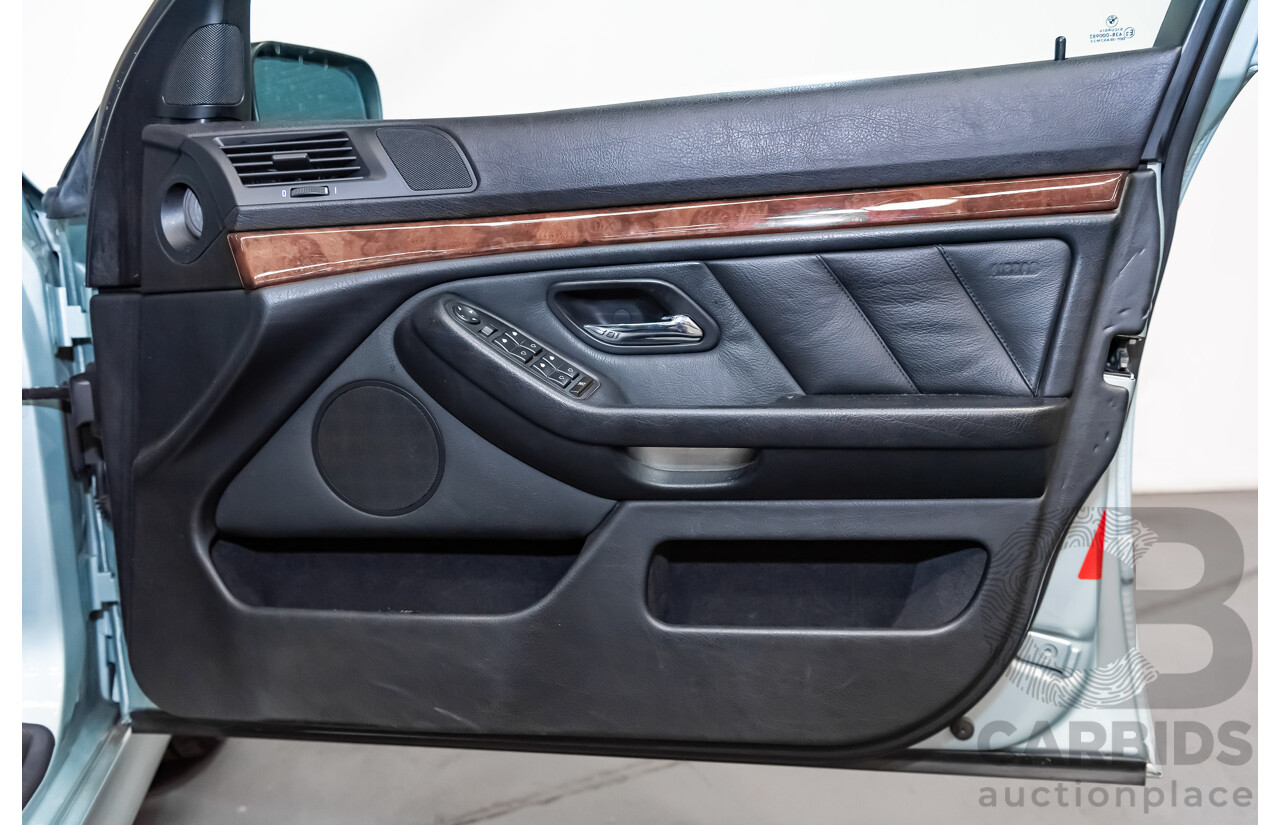 7/1999 BMW 528i E39 4d Sedan Glacier Green 2.8L