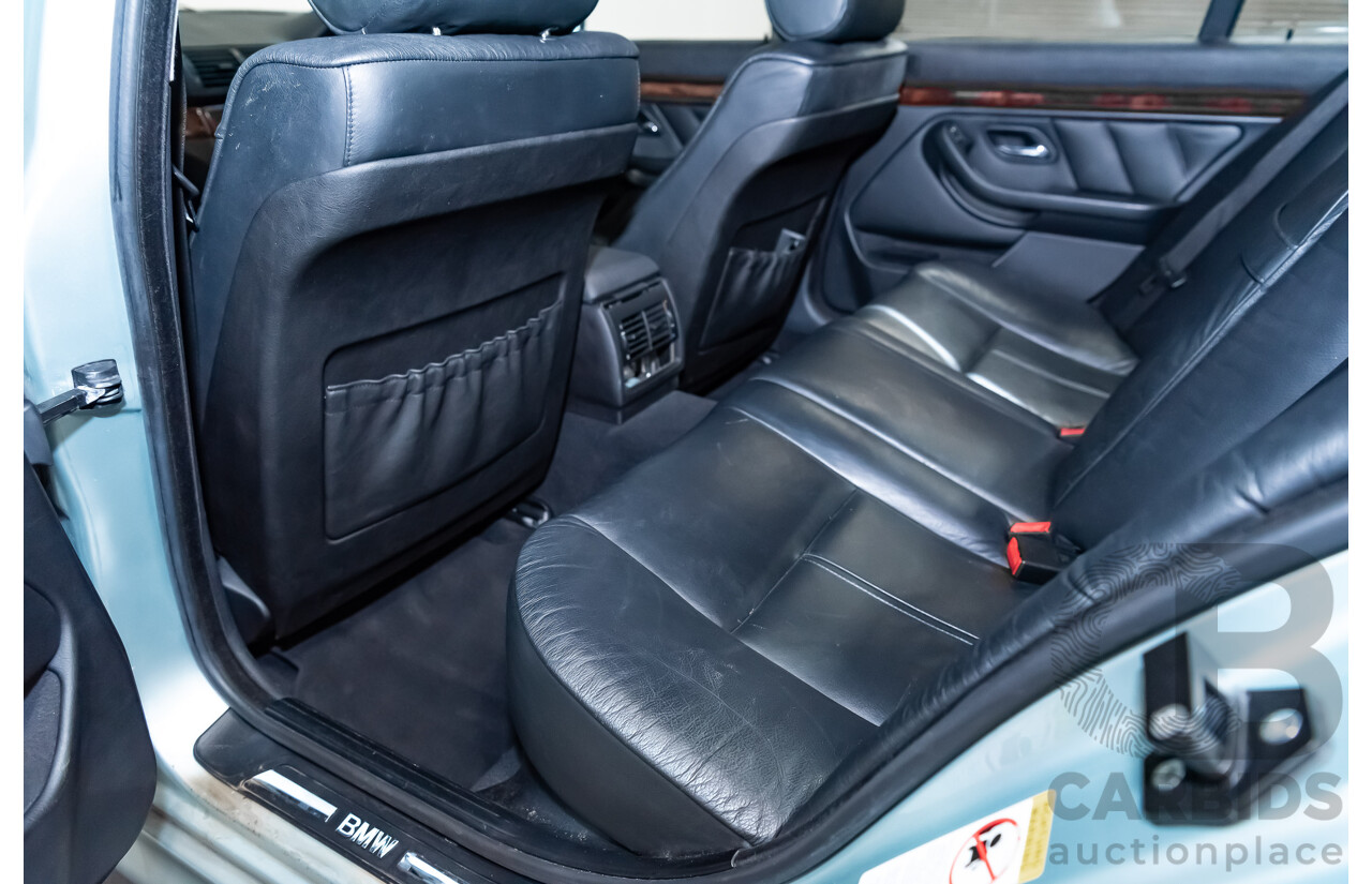 7/1999 BMW 528i E39 4d Sedan Glacier Green 2.8L