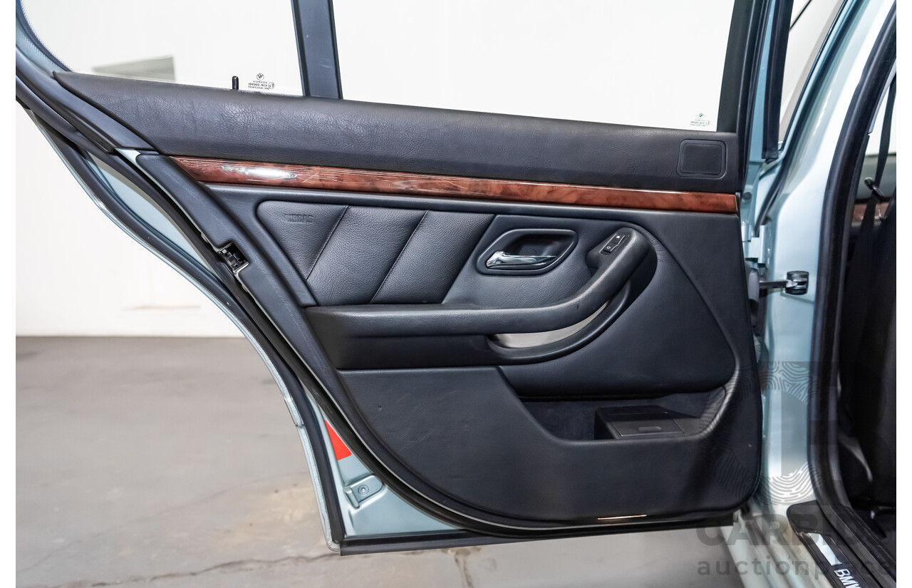 7/1999 BMW 528i E39 4d Sedan Glacier Green 2.8L