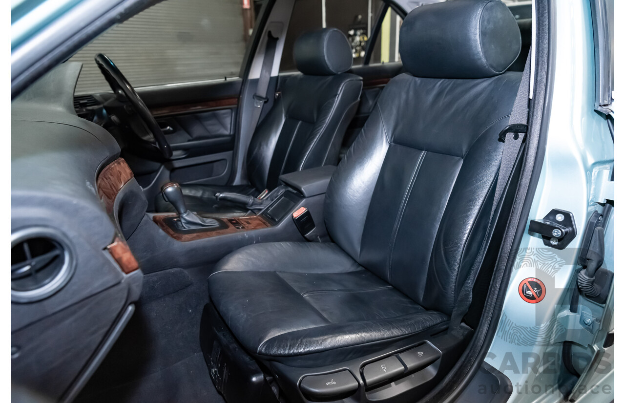 7/1999 BMW 528i E39 4d Sedan Glacier Green 2.8L