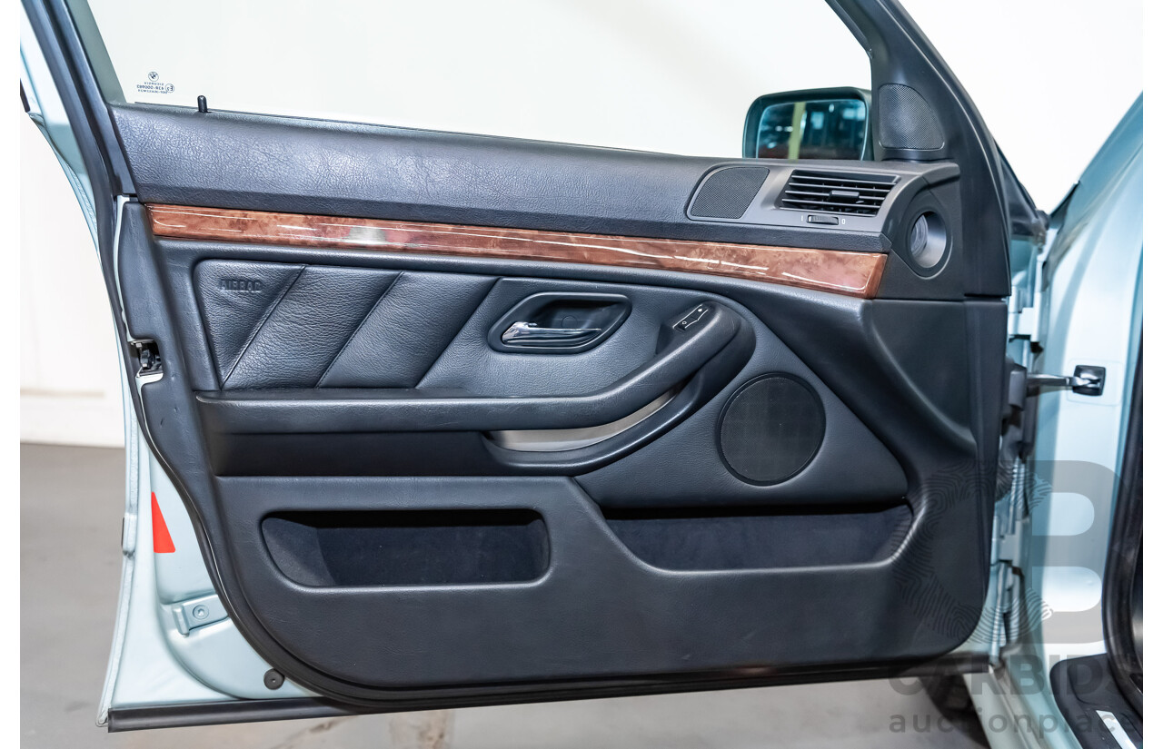 7/1999 BMW 528i E39 4d Sedan Glacier Green 2.8L