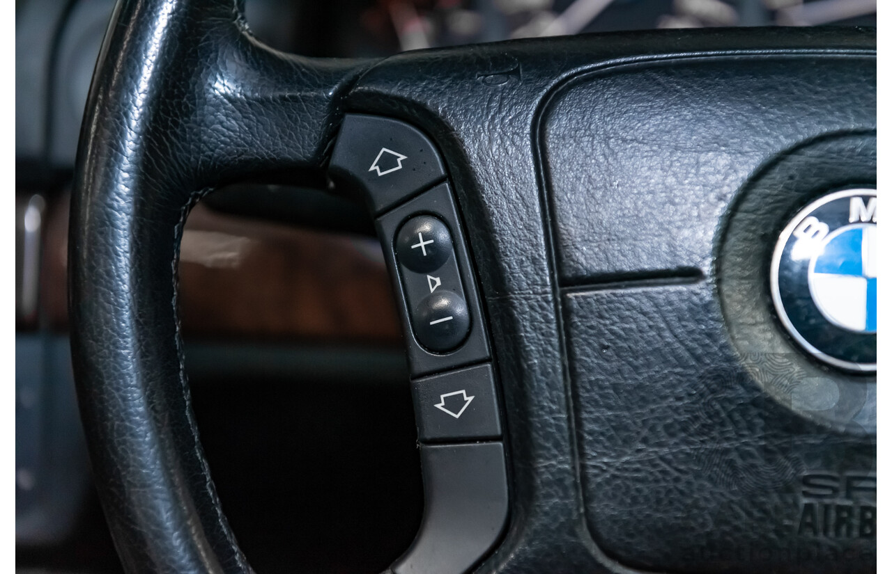 7/1999 BMW 528i E39 4d Sedan Glacier Green 2.8L