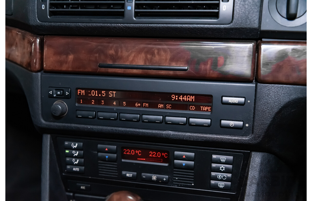 7/1999 BMW 528i E39 4d Sedan Glacier Green 2.8L