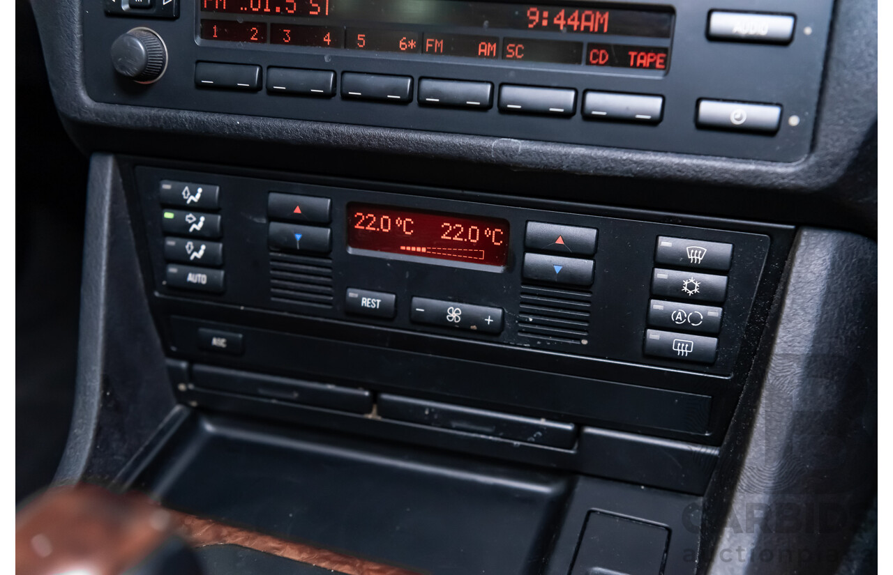 7/1999 BMW 528i E39 4d Sedan Glacier Green 2.8L