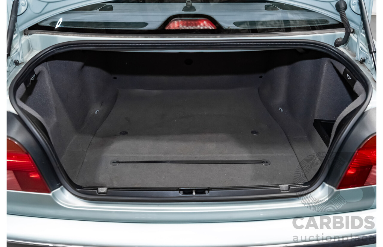 7/1999 BMW 528i E39 4d Sedan Glacier Green 2.8L