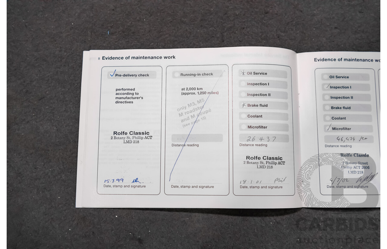 7/1999 BMW 528i E39 4d Sedan Glacier Green 2.8L