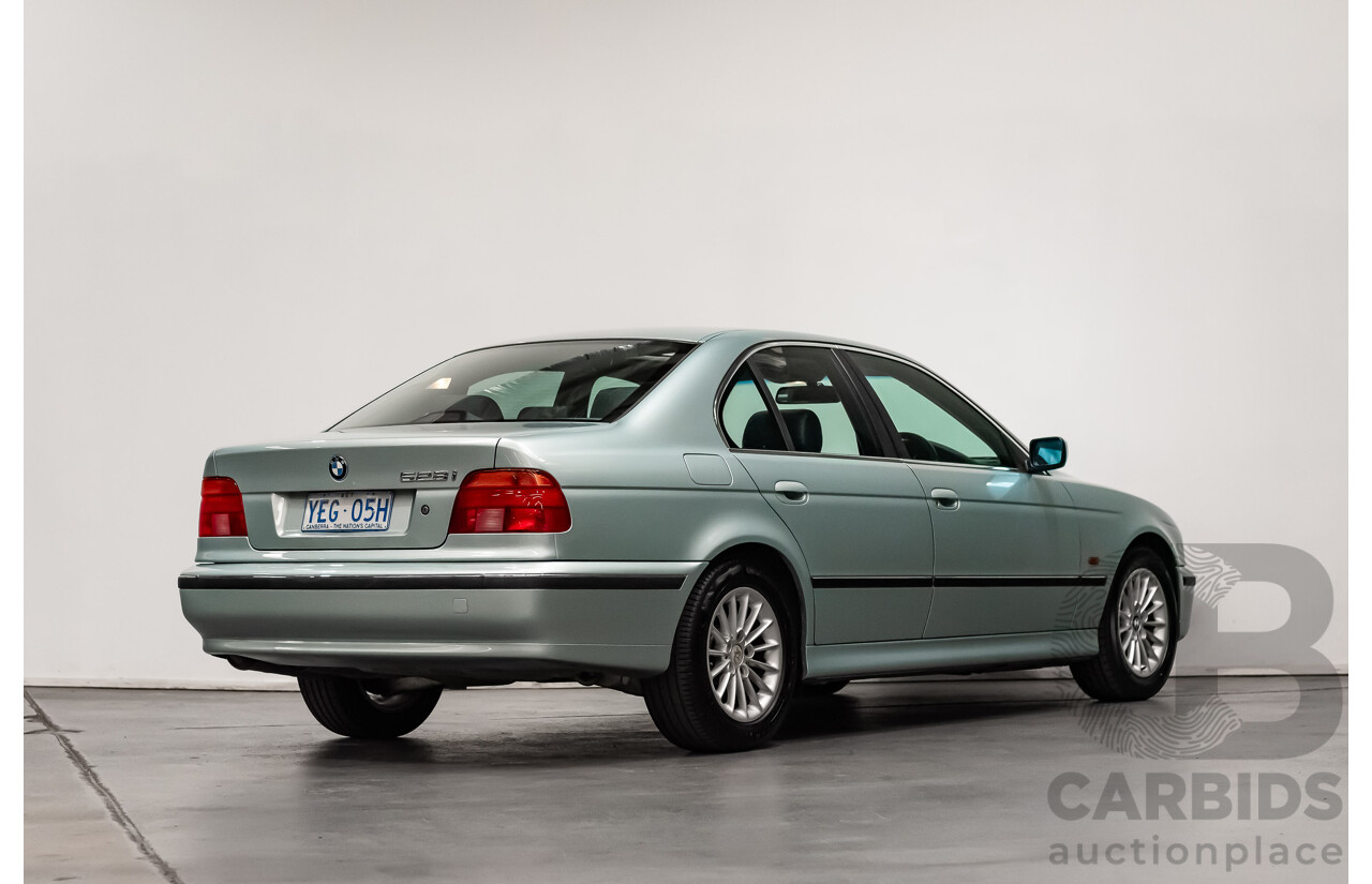 7/1999 BMW 528i E39 4d Sedan Glacier Green 2.8L