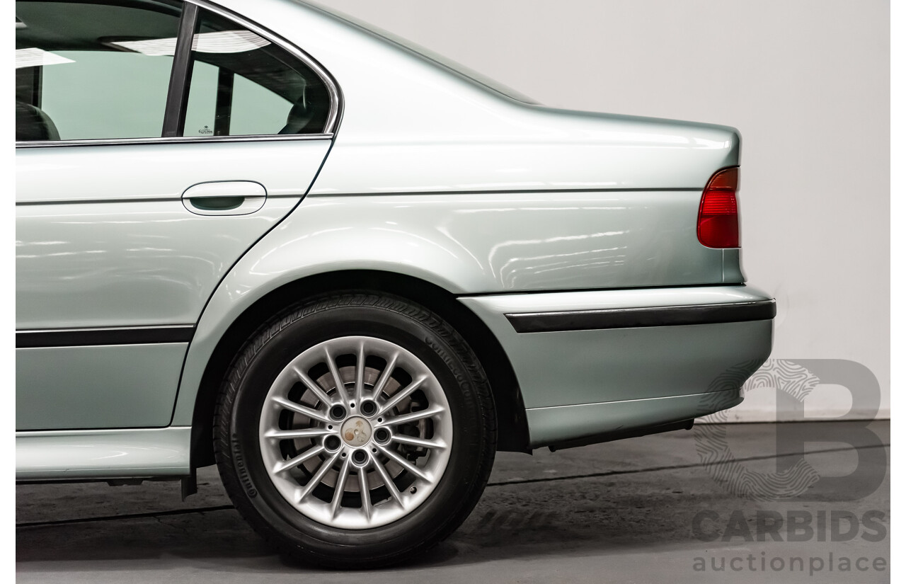 7/1999 BMW 528i E39 4d Sedan Glacier Green 2.8L