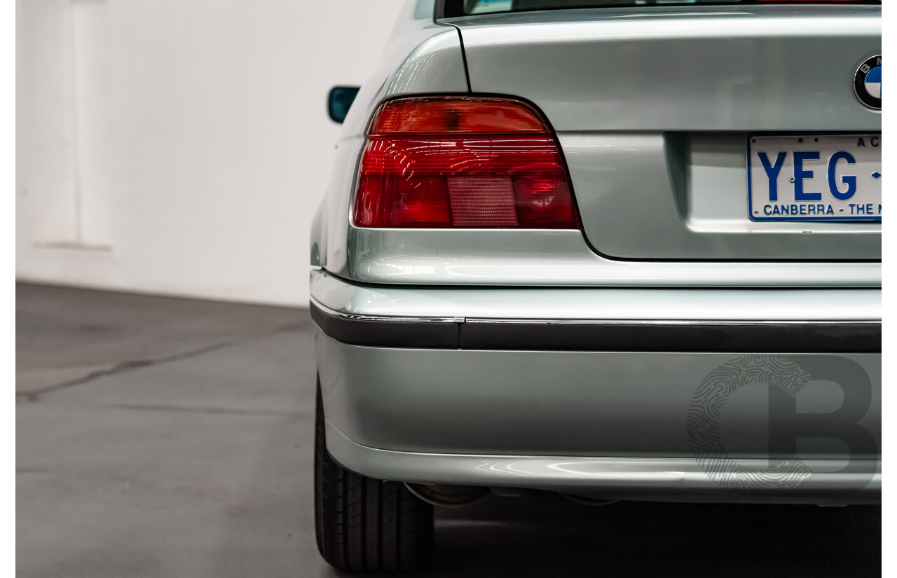 7/1999 BMW 528i E39 4d Sedan Glacier Green 2.8L