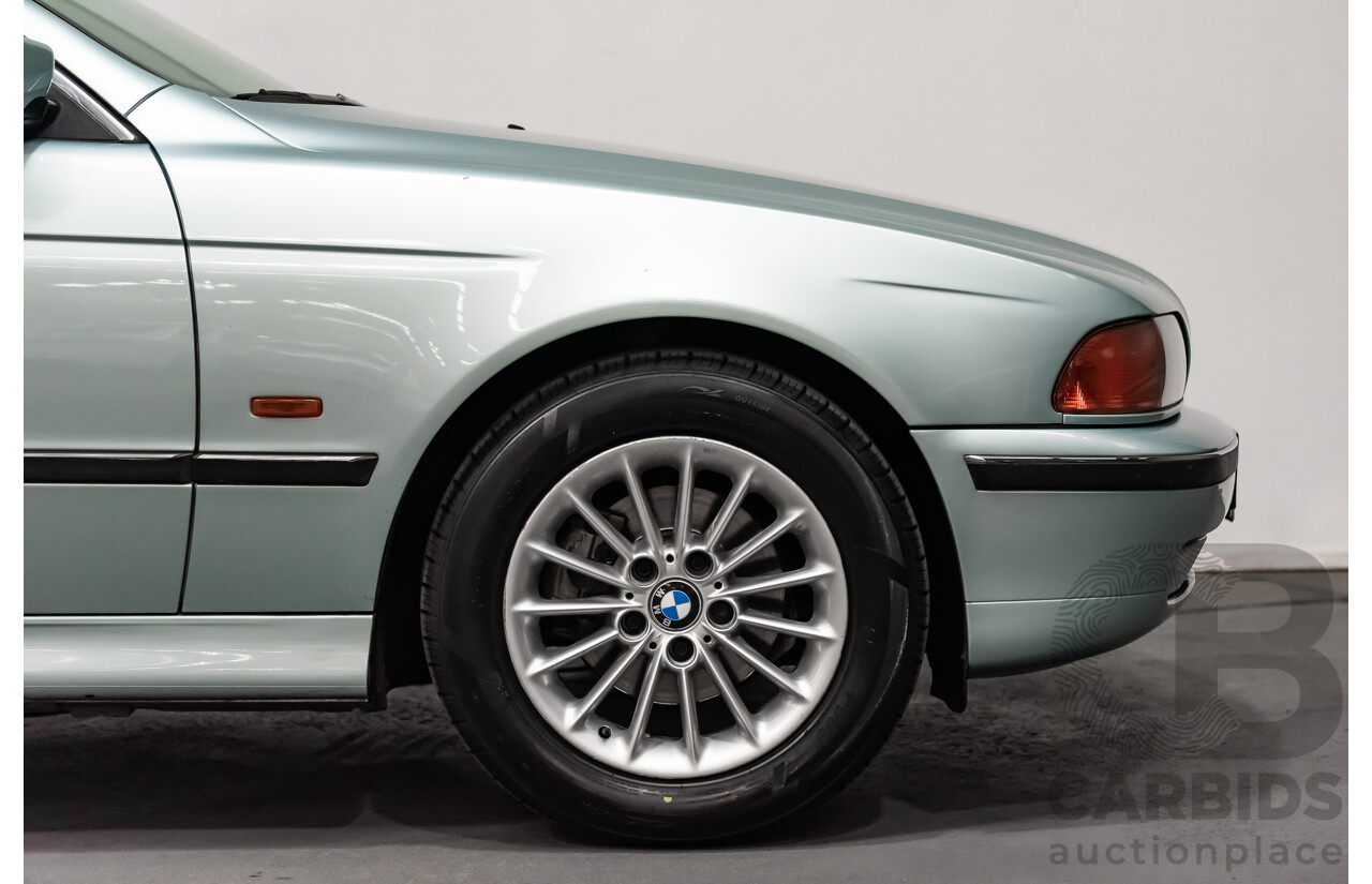 7/1999 BMW 528i E39 4d Sedan Glacier Green 2.8L