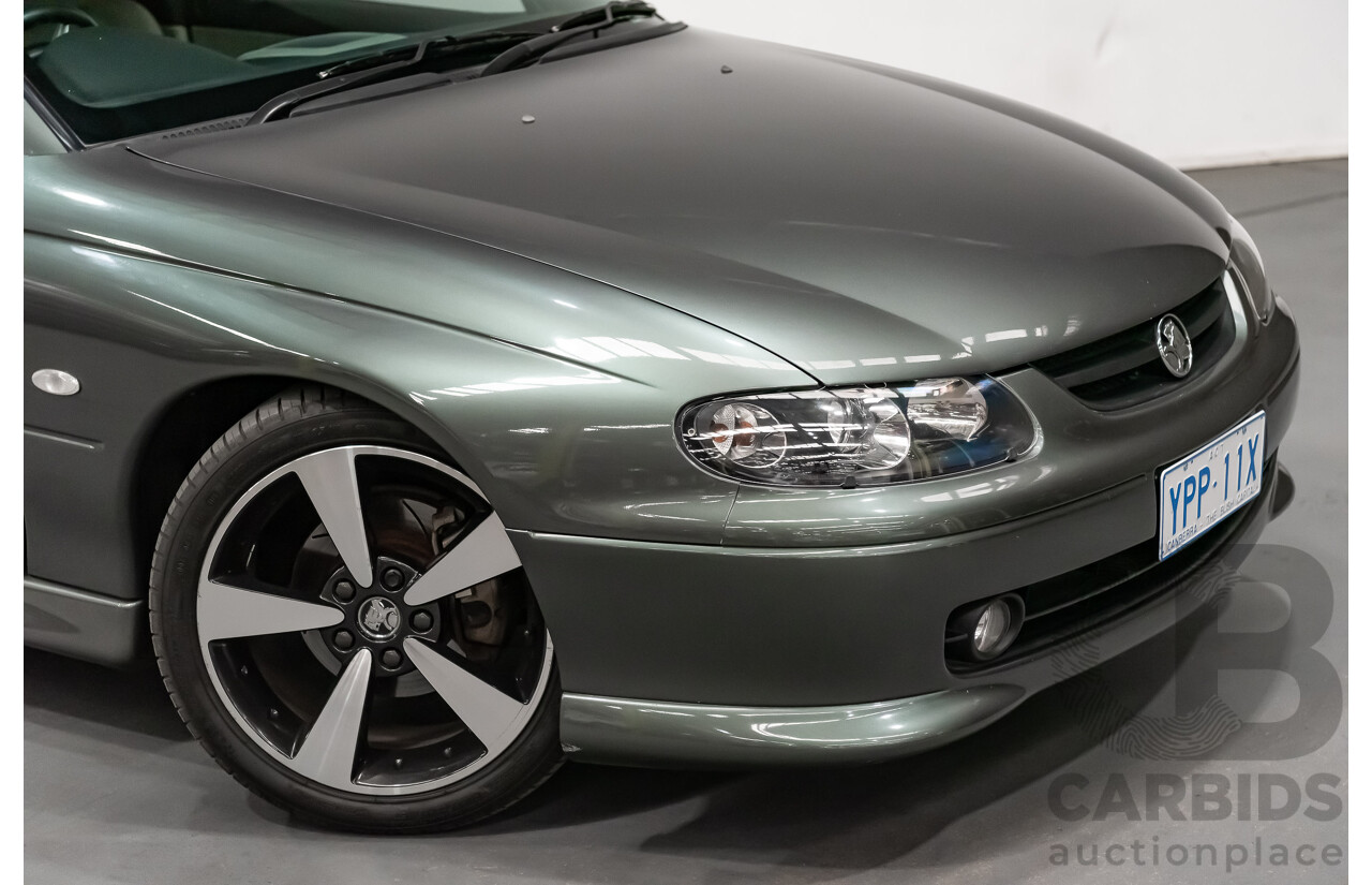 7/2003 Holden Monaro CV8-R V2 2d Coupe Turbine Grey Metallic V8 5.7L