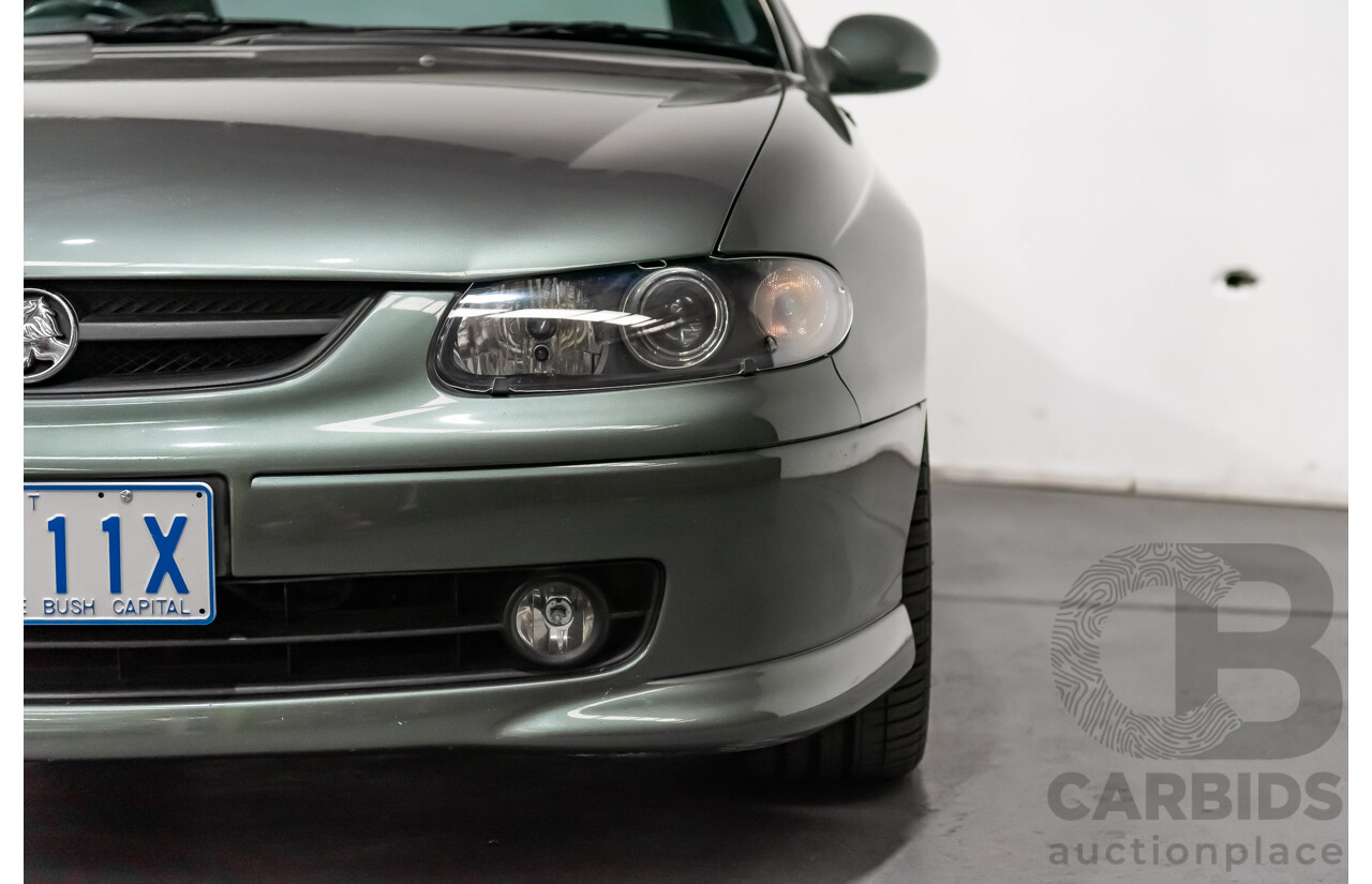 7/2003 Holden Monaro CV8-R V2 2d Coupe Turbine Grey Metallic V8 5.7L