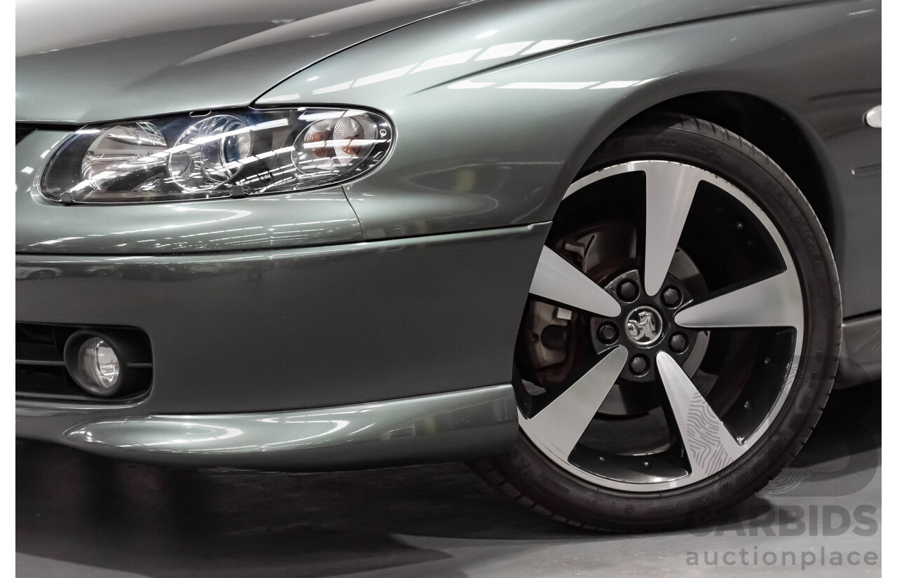7/2003 Holden Monaro CV8-R V2 2d Coupe Turbine Grey Metallic V8 5.7L