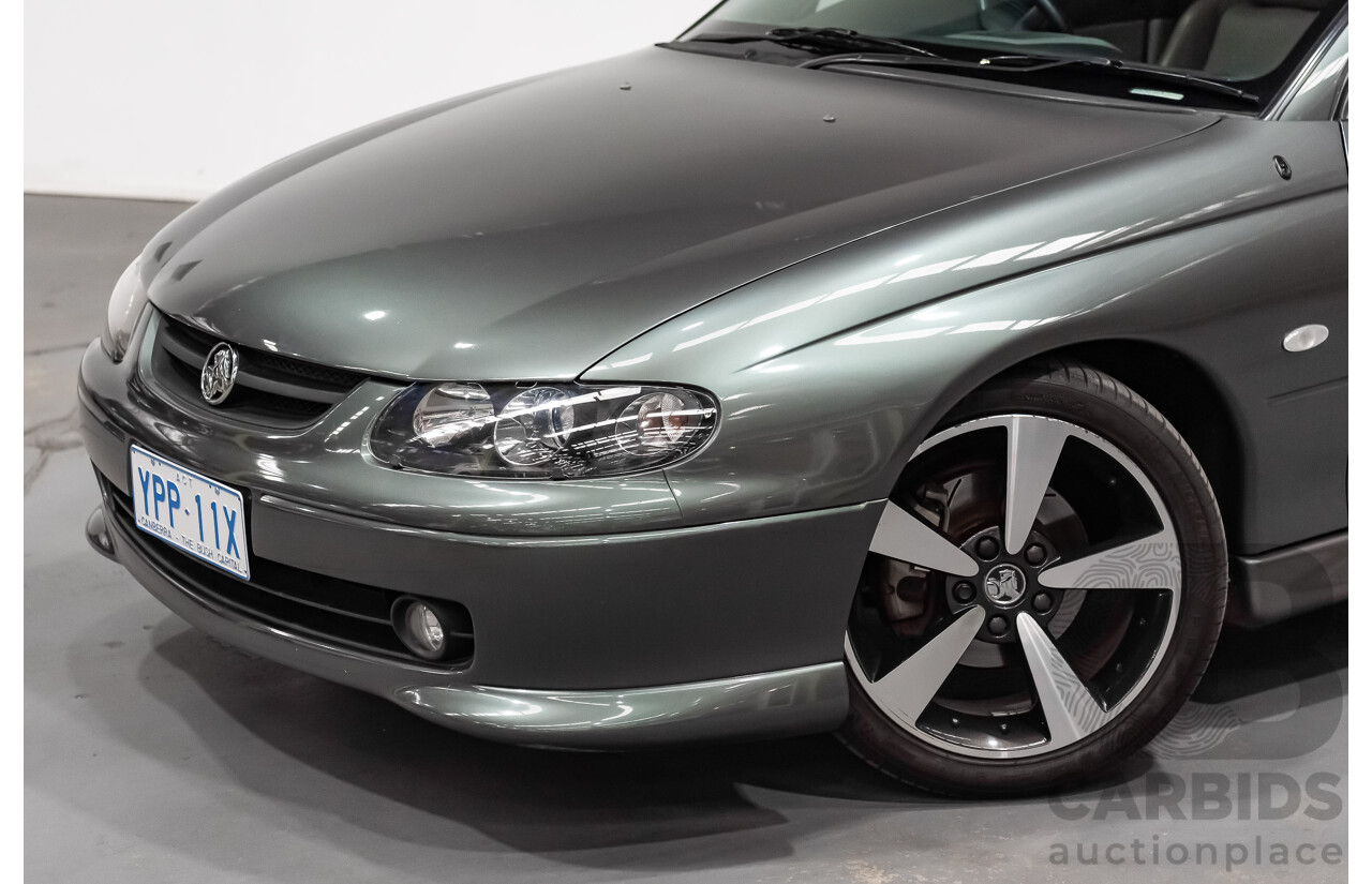 7/2003 Holden Monaro CV8-R V2 2d Coupe Turbine Grey Metallic V8 5.7L