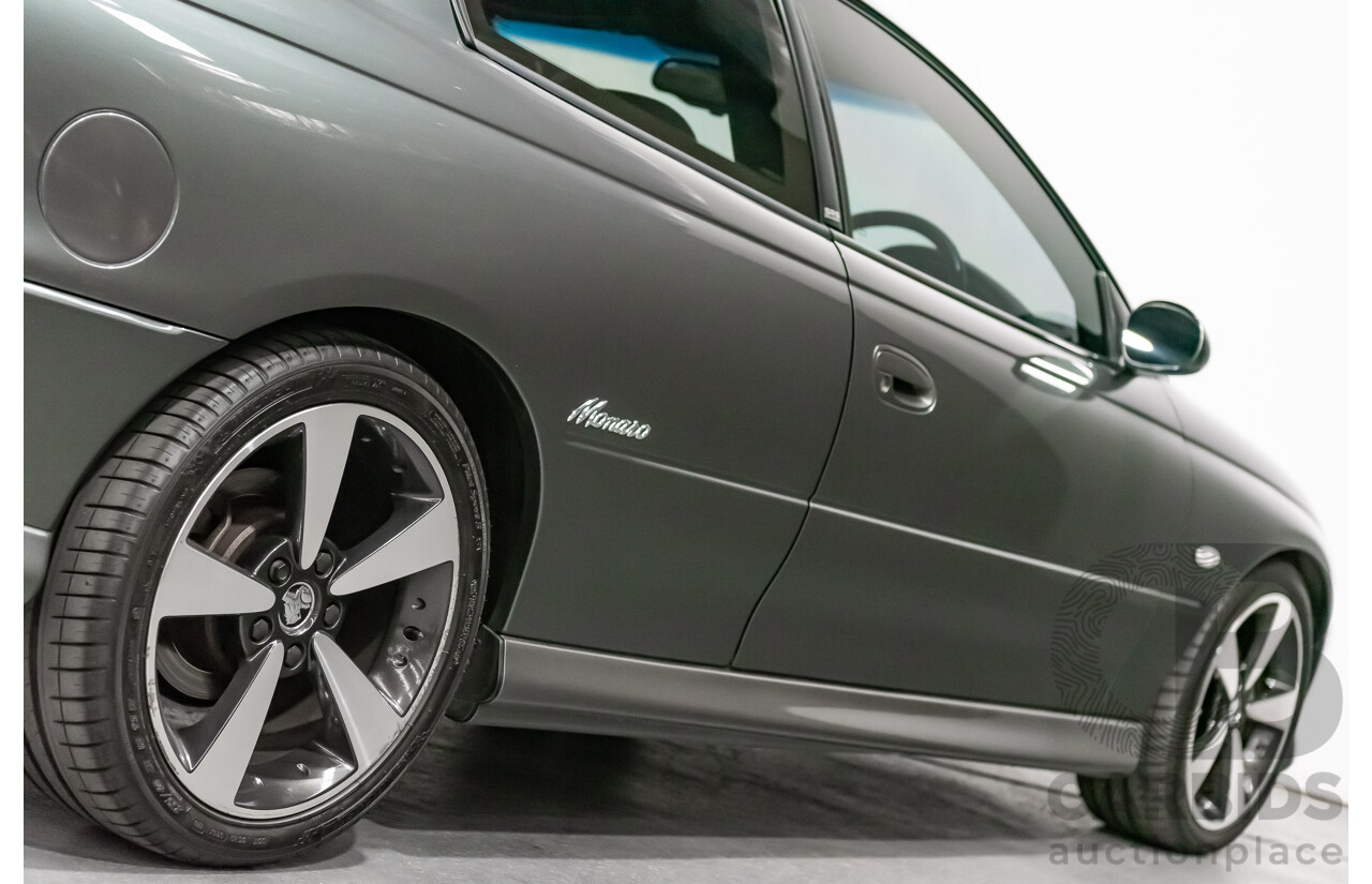 7/2003 Holden Monaro CV8-R V2 2d Coupe Turbine Grey Metallic V8 5.7L