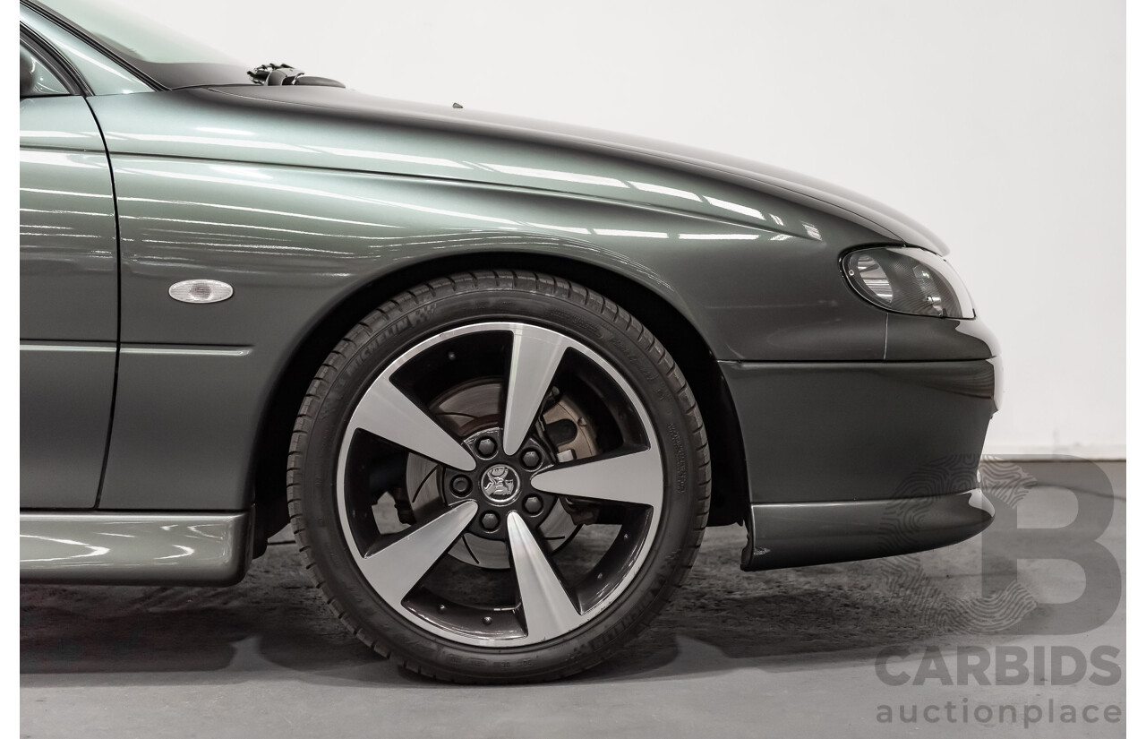 7/2003 Holden Monaro CV8-R V2 2d Coupe Turbine Grey Metallic V8 5.7L