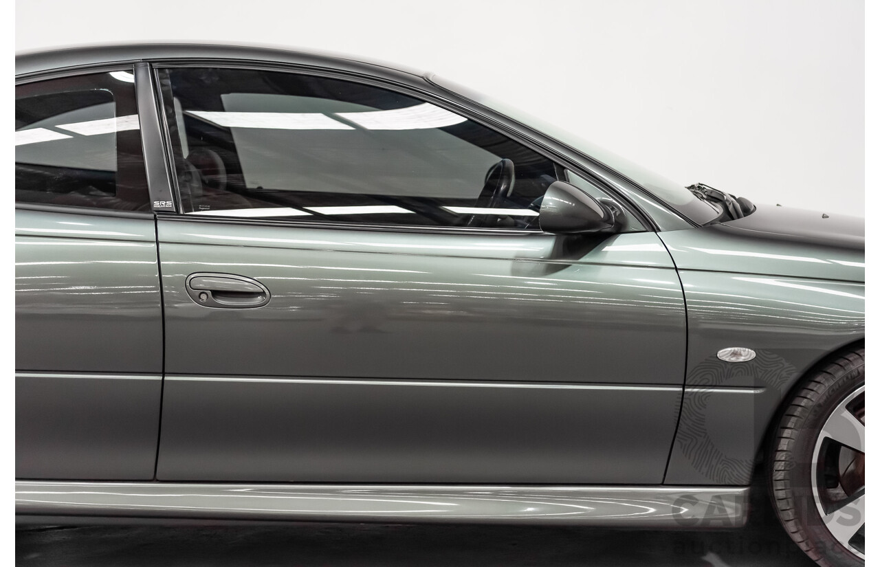 7/2003 Holden Monaro CV8-R V2 2d Coupe Turbine Grey Metallic V8 5.7L