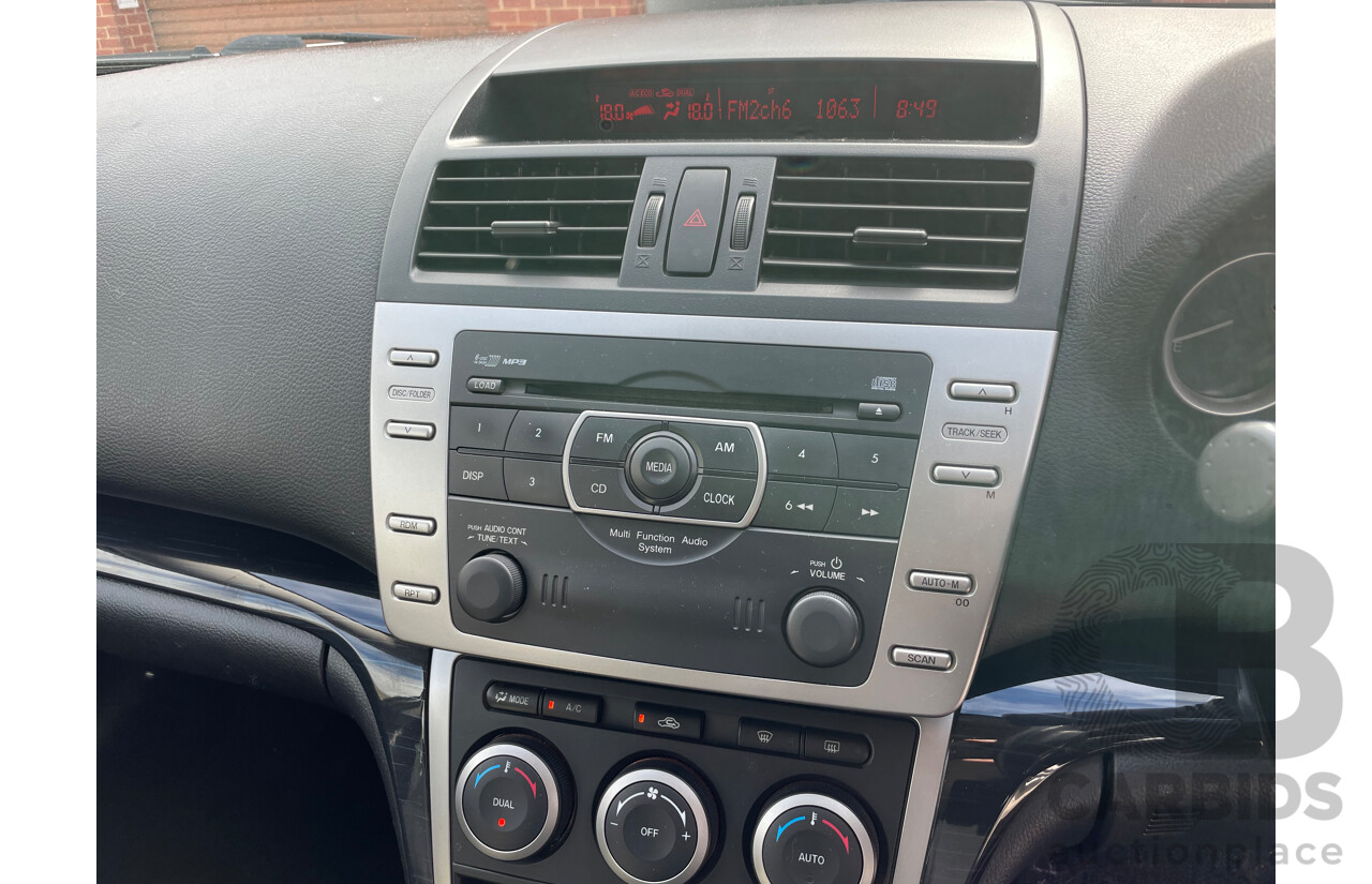 9/2009 Mazda Mazda6 Diesel GH MY09 4d Wagon White 2.2L