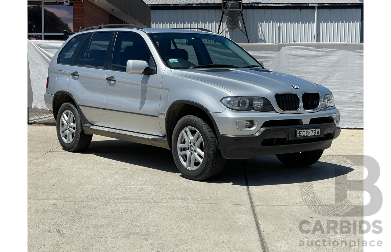 9/2006 Bmw X5 3.0d E53 4d Wagon Silver 3.0L