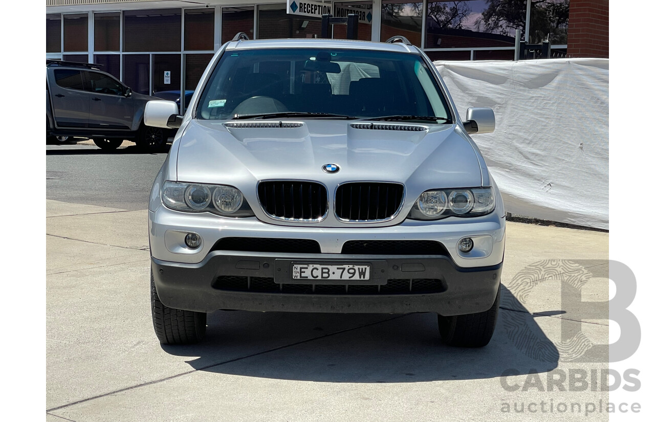 9/2006 Bmw X5 3.0d E53 4d Wagon Silver 3.0L
