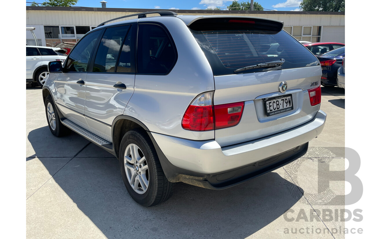 9/2006 Bmw X5 3.0d E53 4d Wagon Silver 3.0L