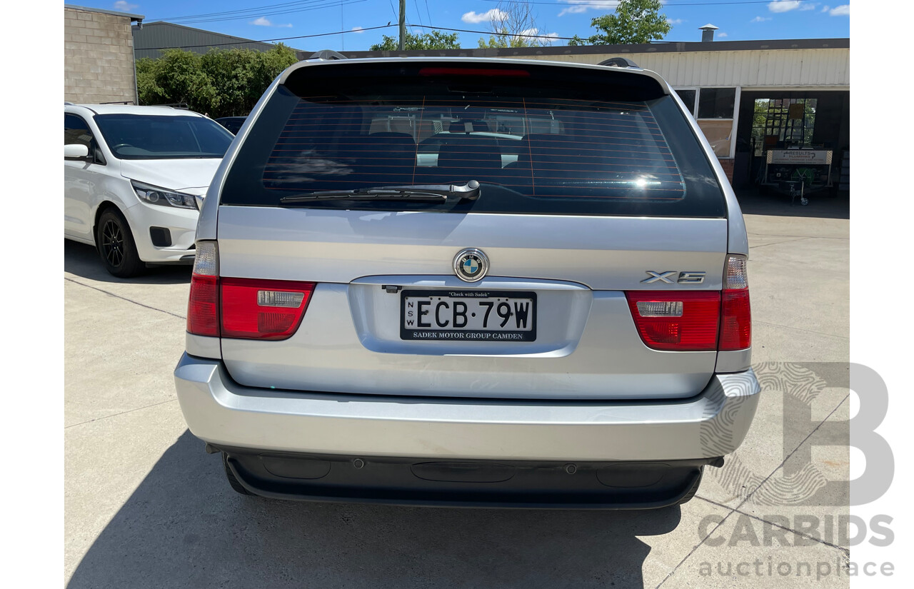 9/2006 Bmw X5 3.0d E53 4d Wagon Silver 3.0L