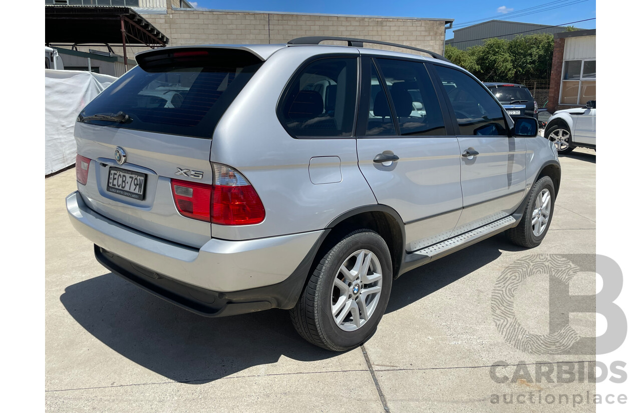 9/2006 Bmw X5 3.0d E53 4d Wagon Silver 3.0L
