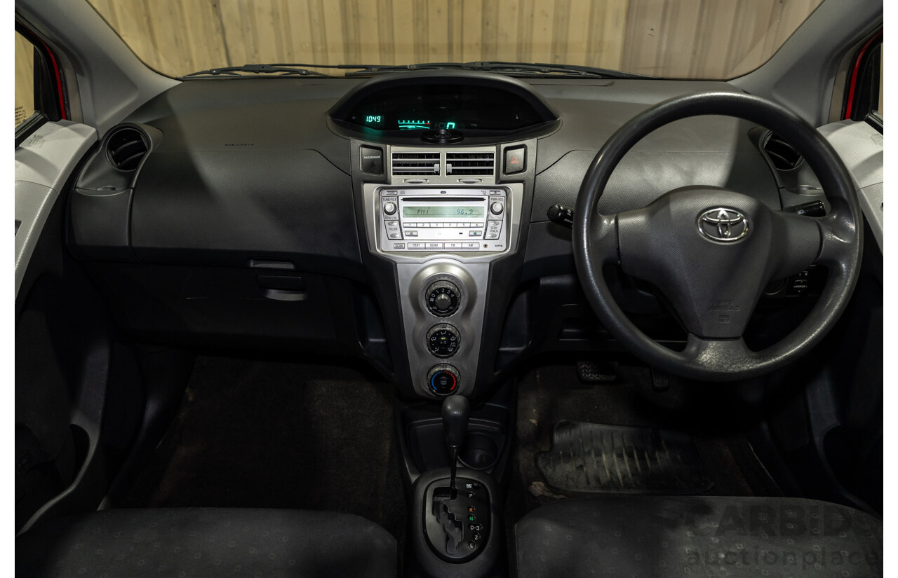 4/2008 Toyota Yaris Rush NCP90R 5d Hatchback Red 1.3L