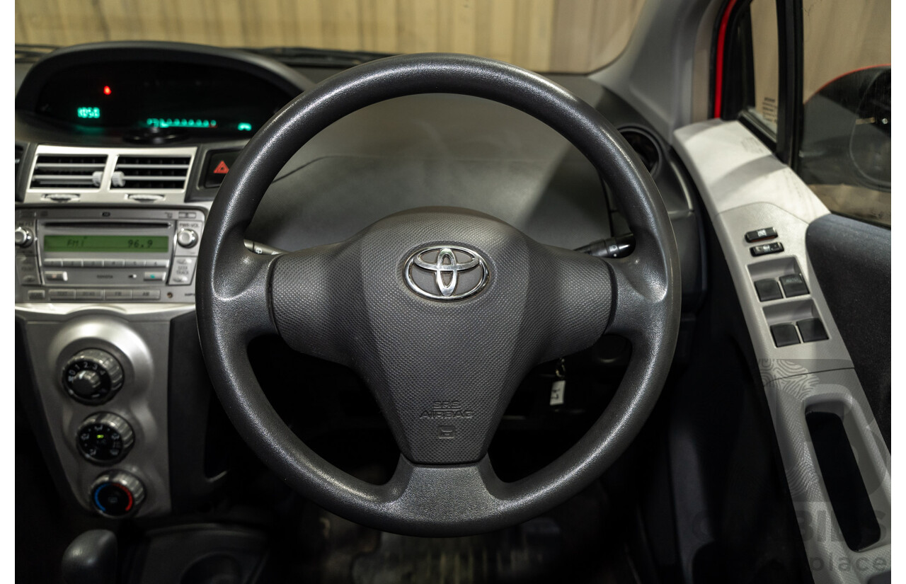 4/2008 Toyota Yaris Rush NCP90R 5d Hatchback Red 1.3L