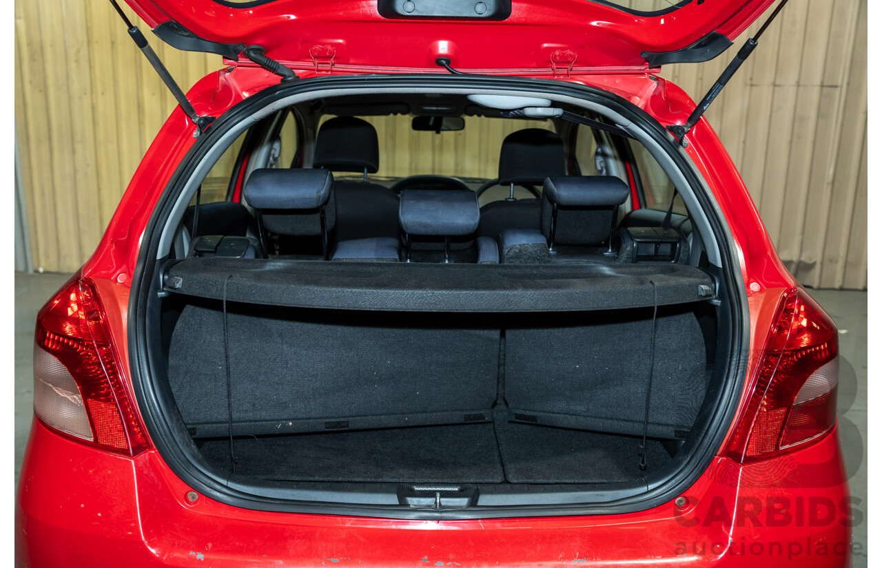 4/2008 Toyota Yaris Rush NCP90R 5d Hatchback Red 1.3L