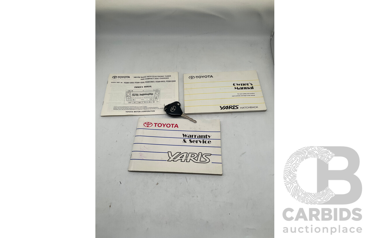 4/2008 Toyota Yaris Rush NCP90R 5d Hatchback Red 1.3L