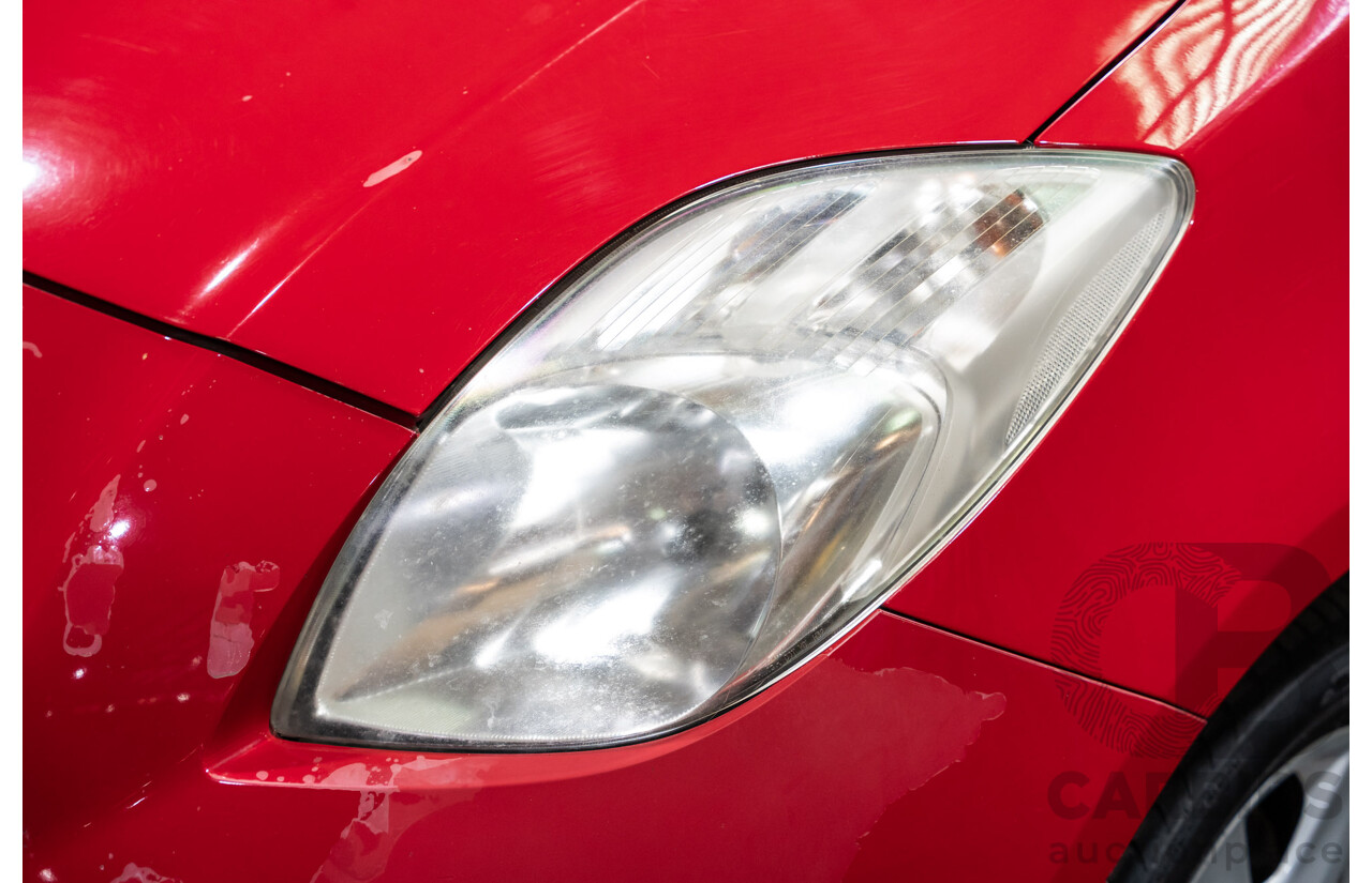 4/2008 Toyota Yaris Rush NCP90R 5d Hatchback Red 1.3L