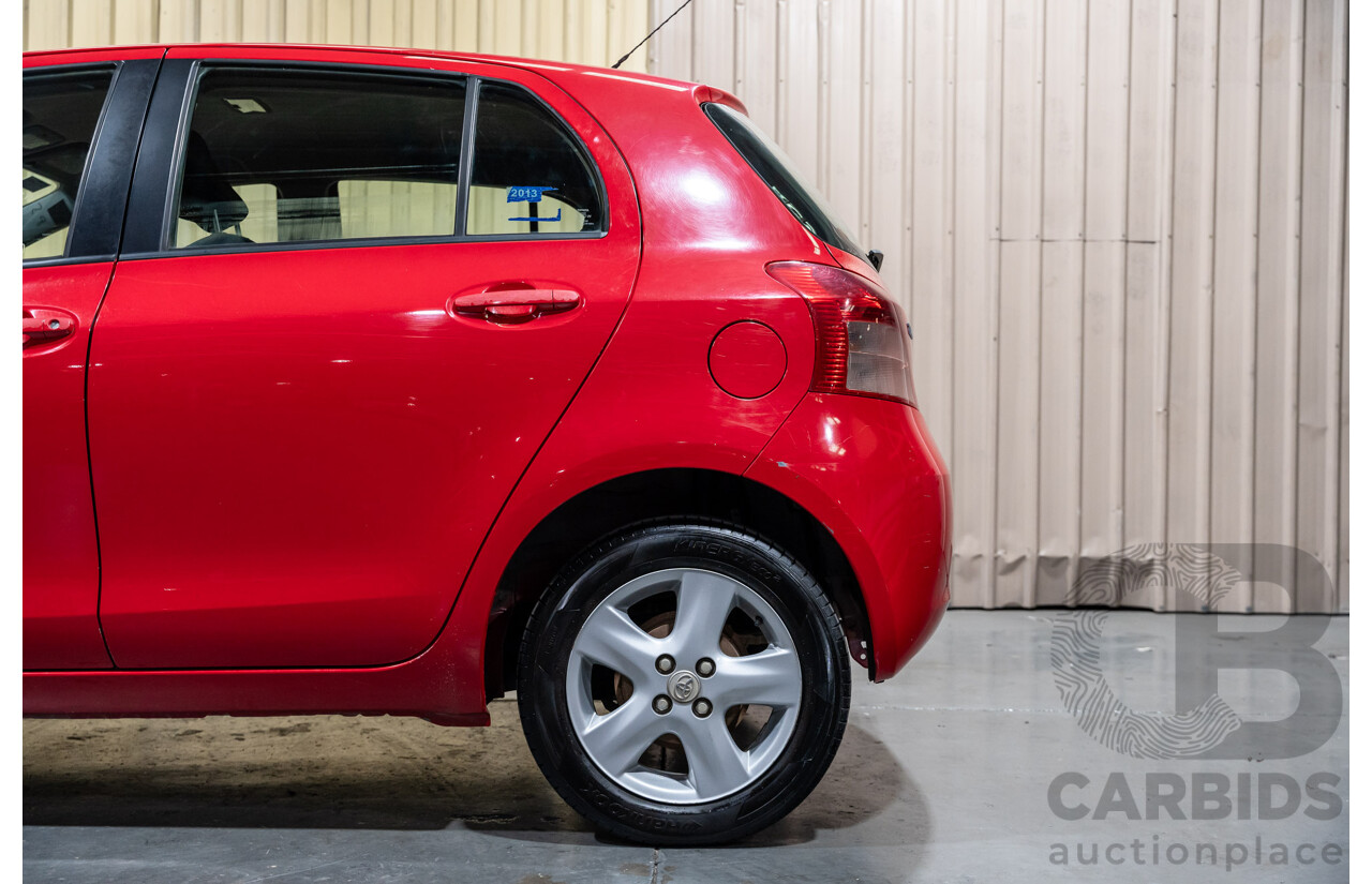 4/2008 Toyota Yaris Rush NCP90R 5d Hatchback Red 1.3L