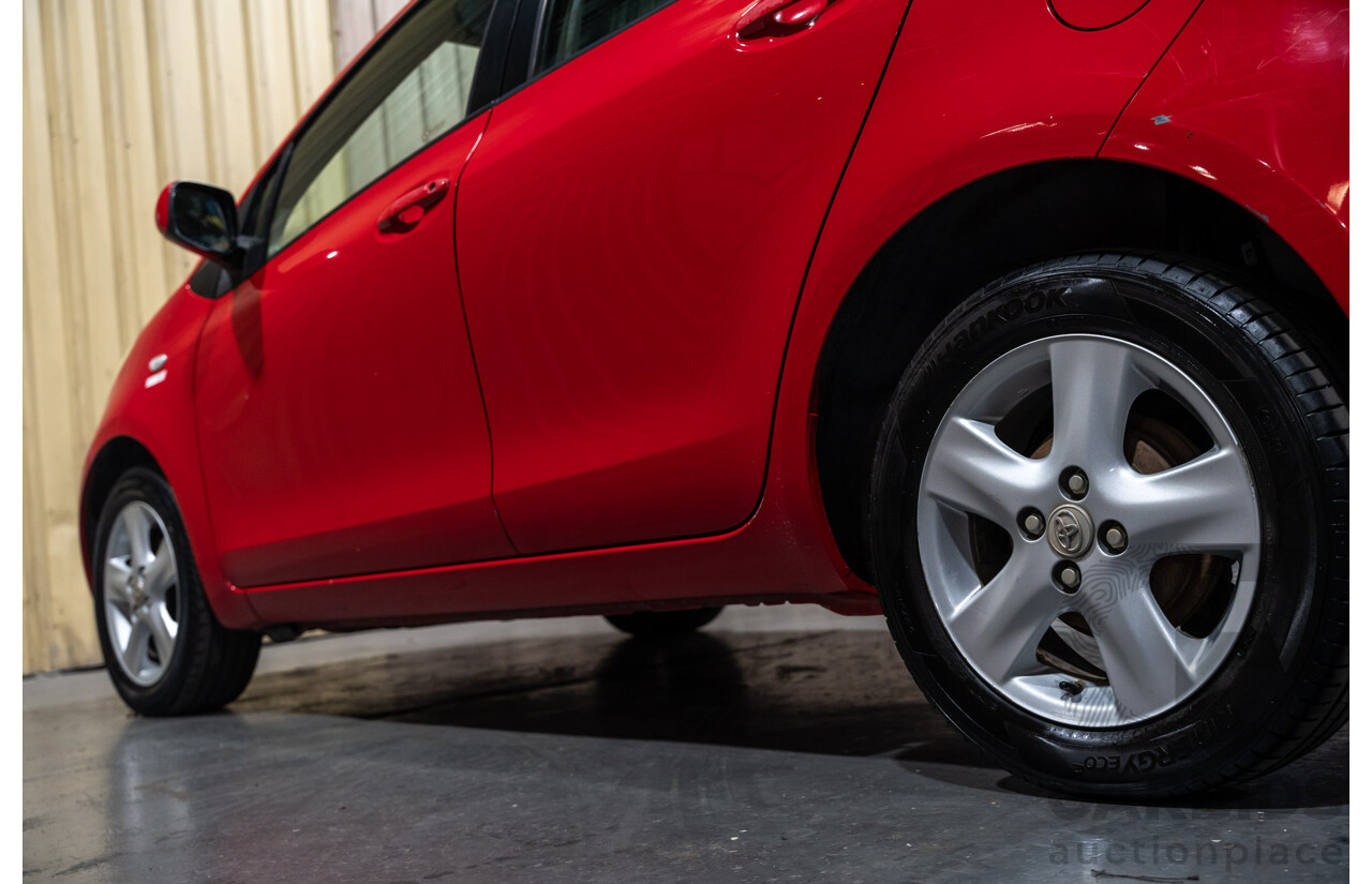 4/2008 Toyota Yaris Rush NCP90R 5d Hatchback Red 1.3L