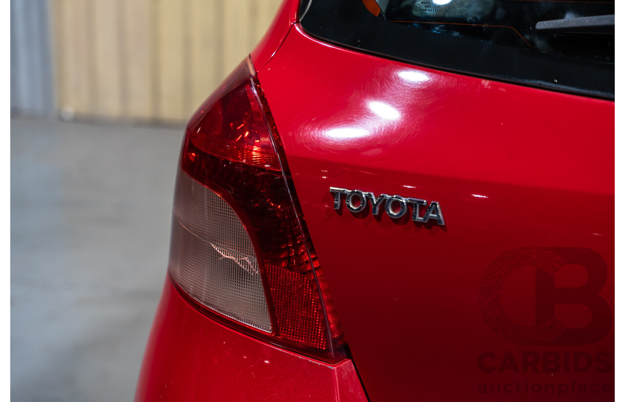 4/2008 Toyota Yaris Rush NCP90R 5d Hatchback Red 1.3L