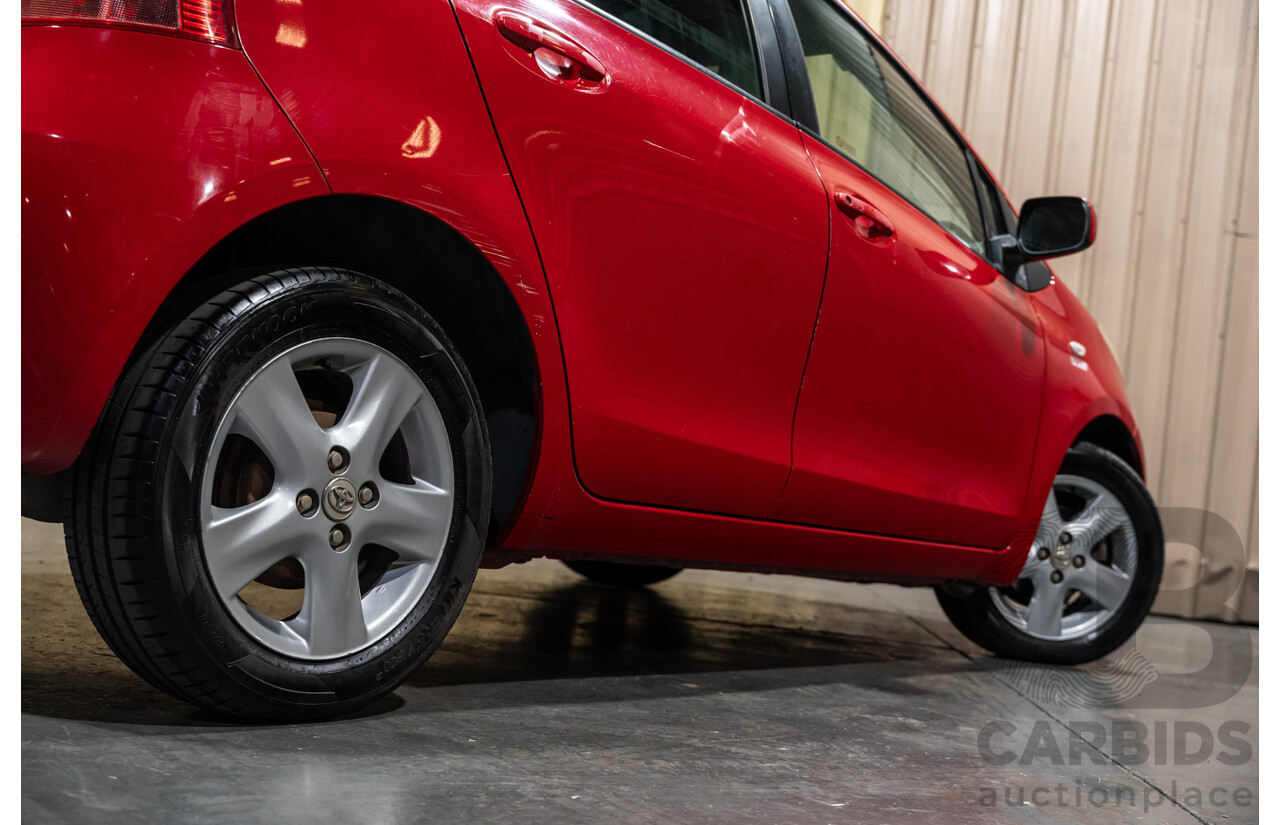 4/2008 Toyota Yaris Rush NCP90R 5d Hatchback Red 1.3L